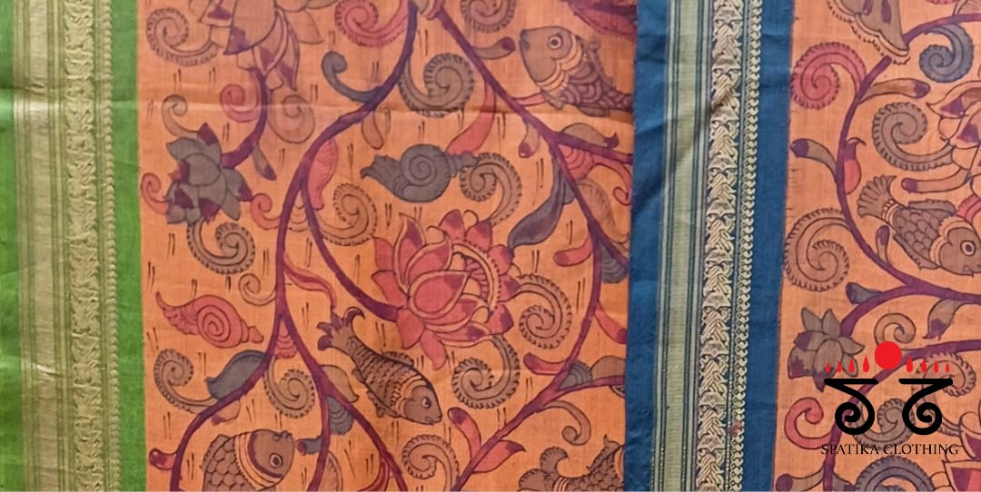 Exploring the Artistic Allure of Pen Kalamkari Sarees