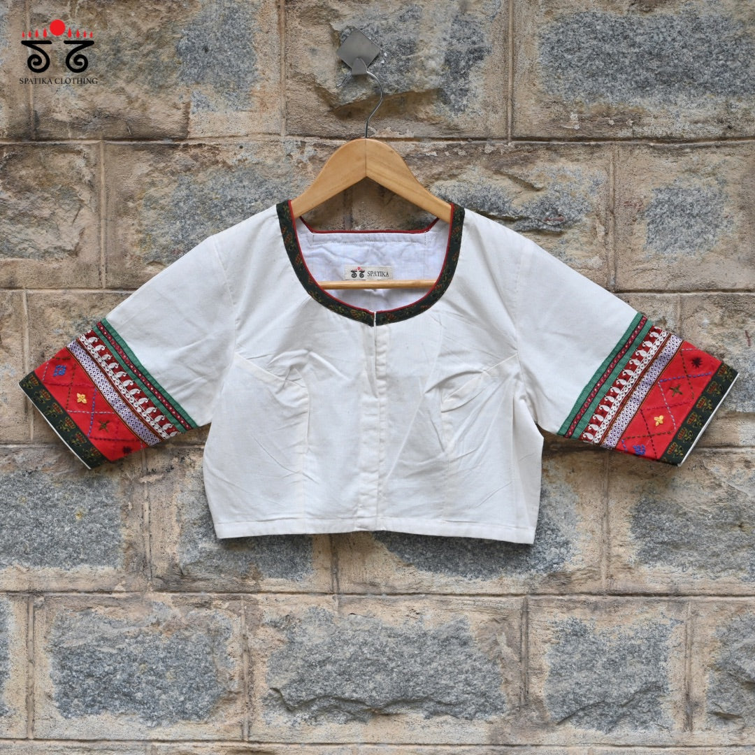 Morni Patchwork Blouse