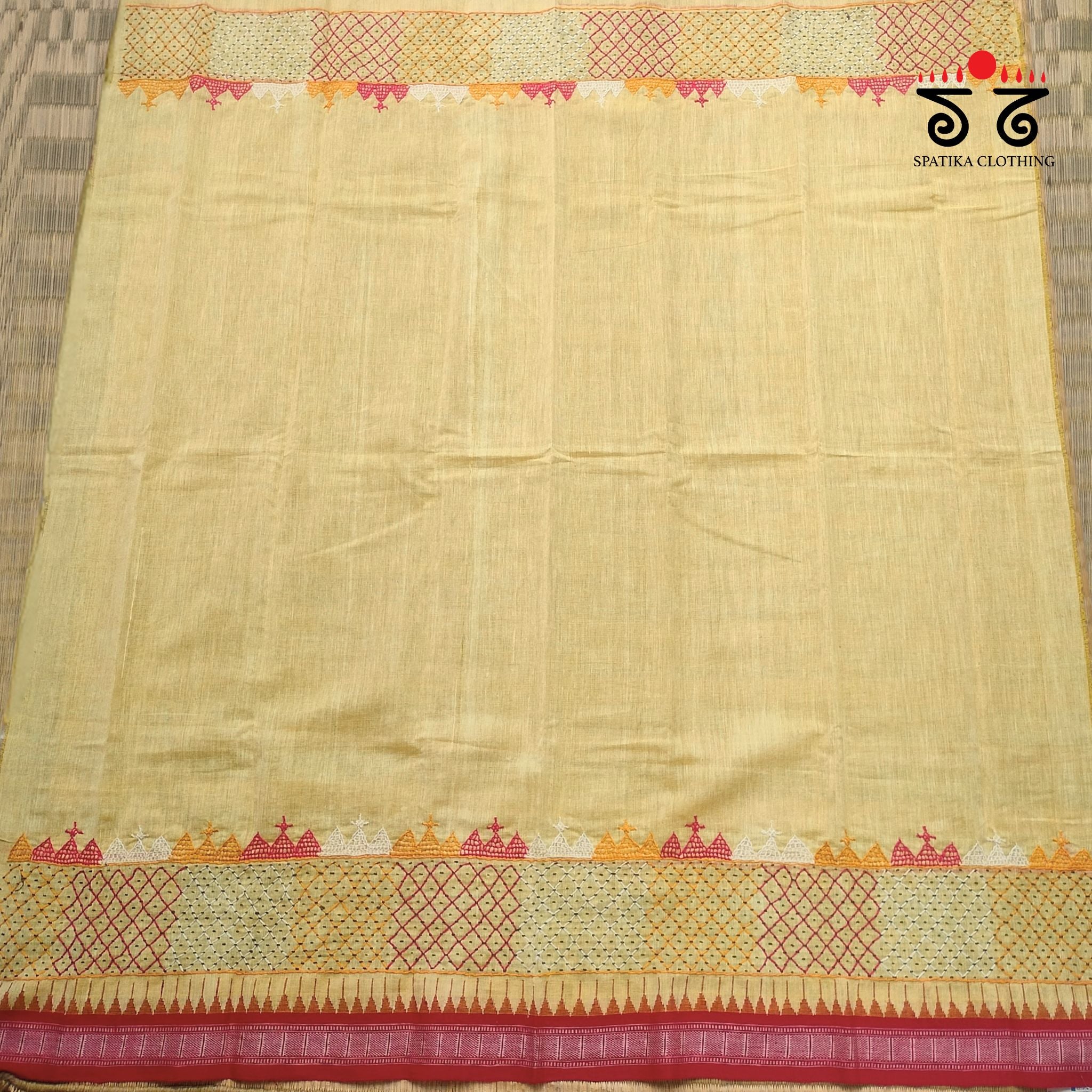 Lambani Hand-embroidered Blouse Fabric