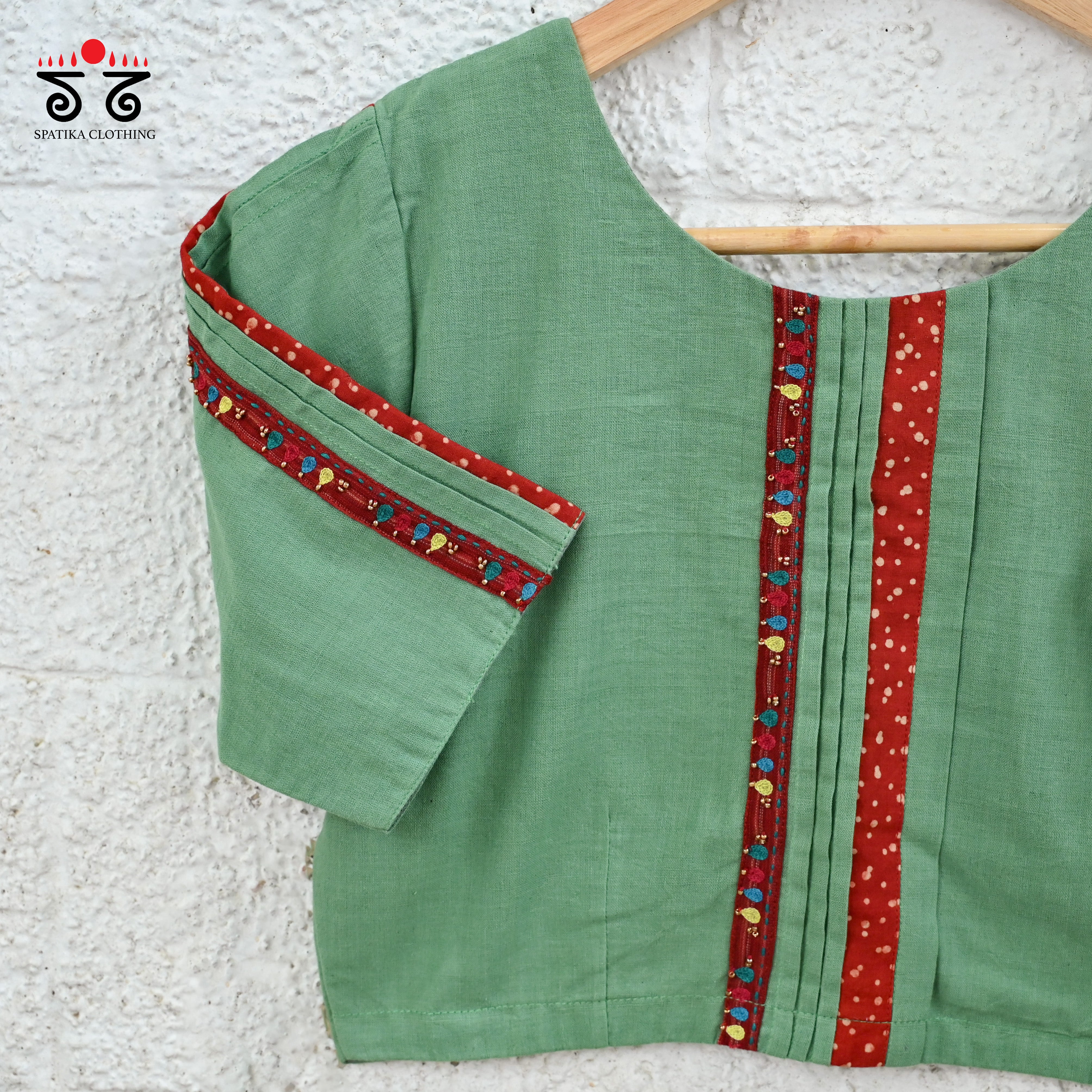 Hand - Embroidered Blouse