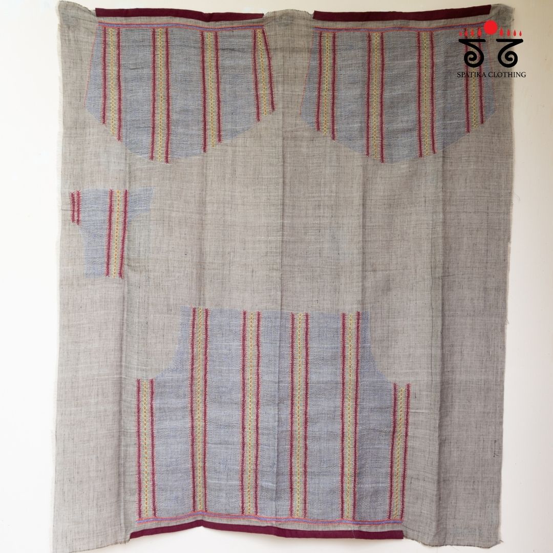 Banjara Hand Embroidered Blouse Fabric