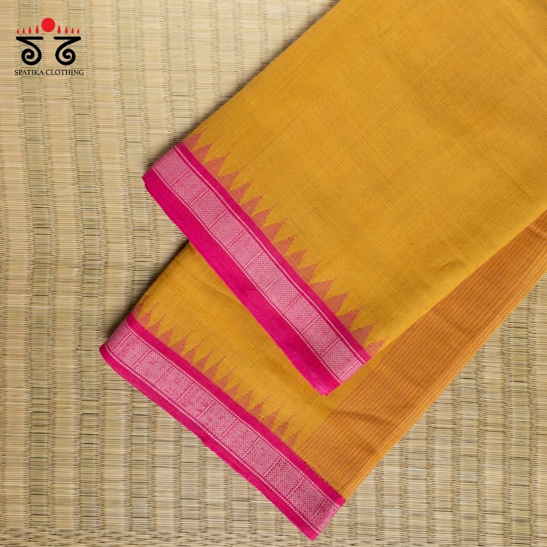 Ponduru Handspun Cotton Saree