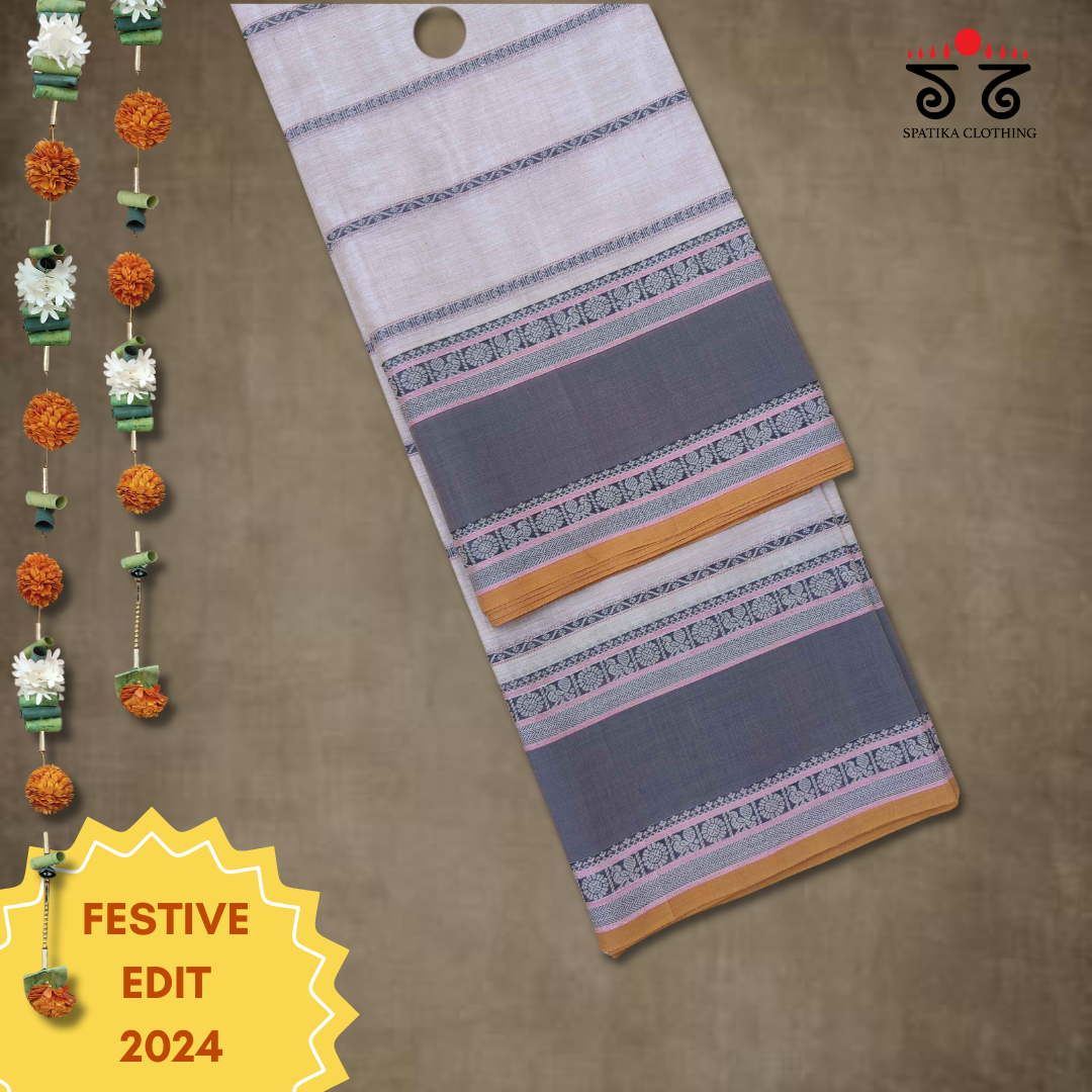 Vintage Kanjivaram Saree in Cotton