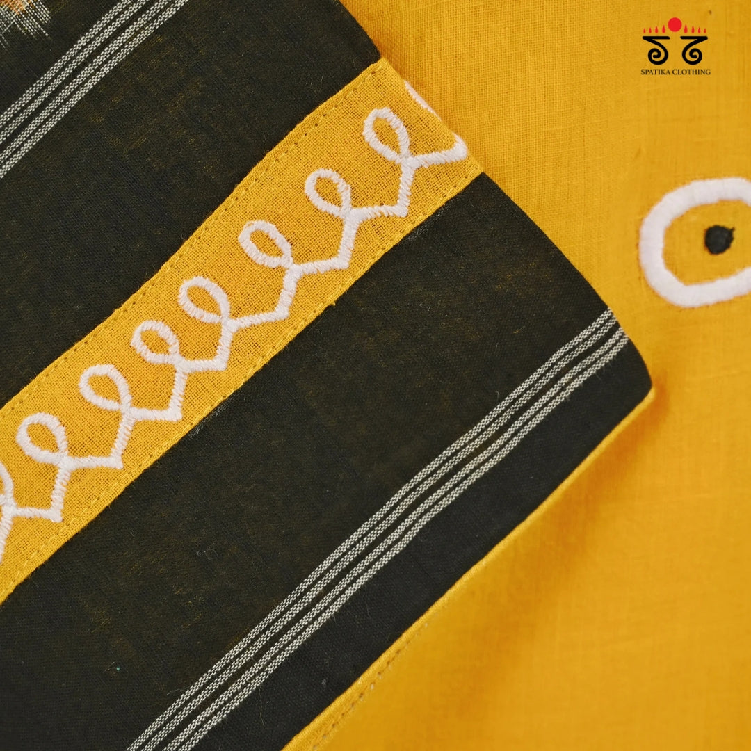 Telia Rumal - Kolam Blouse