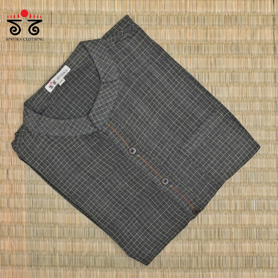 Men's Handwoven Cotton Kurta