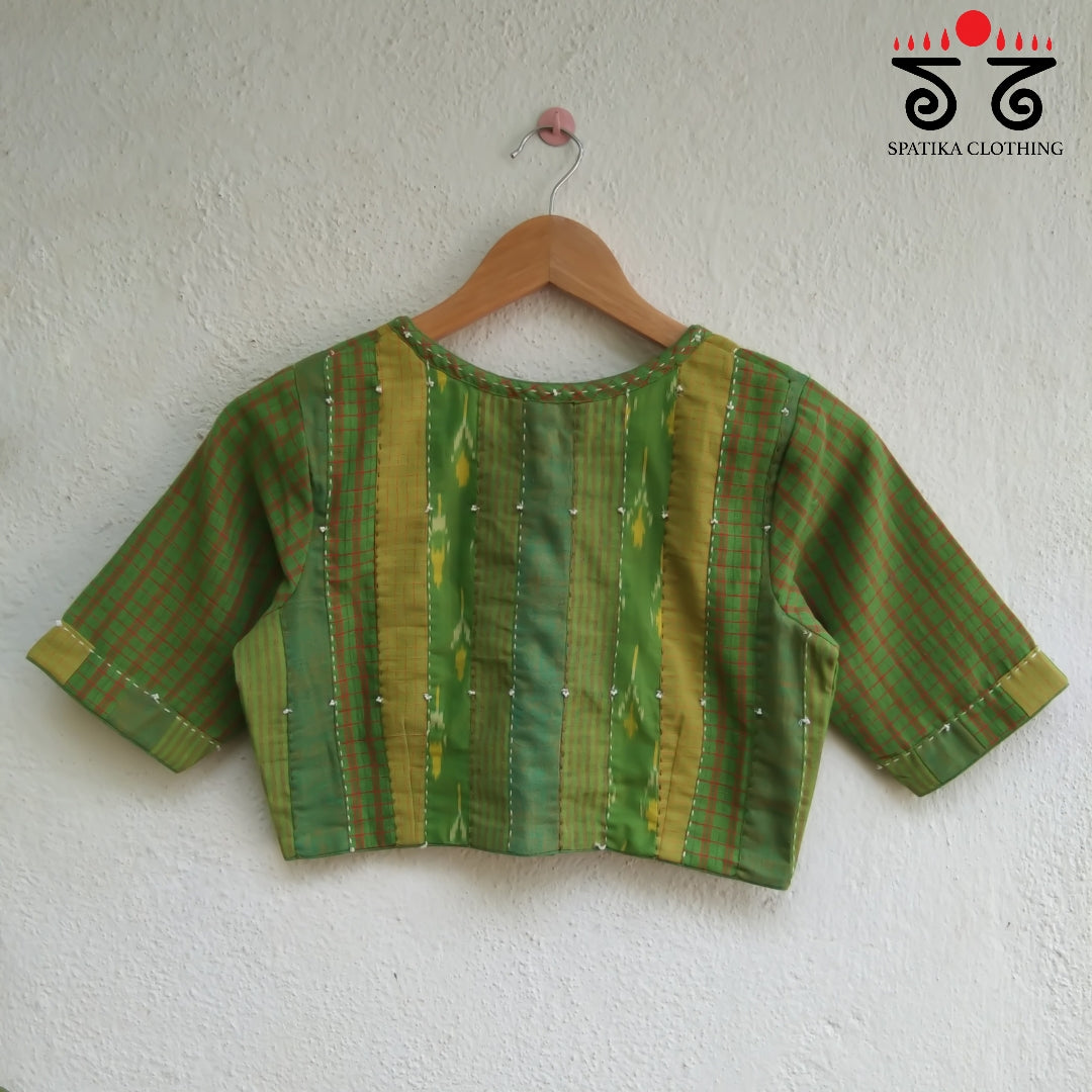 Monochrome Handcrafted Blouse