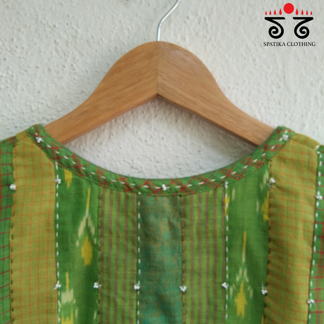 Monochrome Handcrafted Blouse