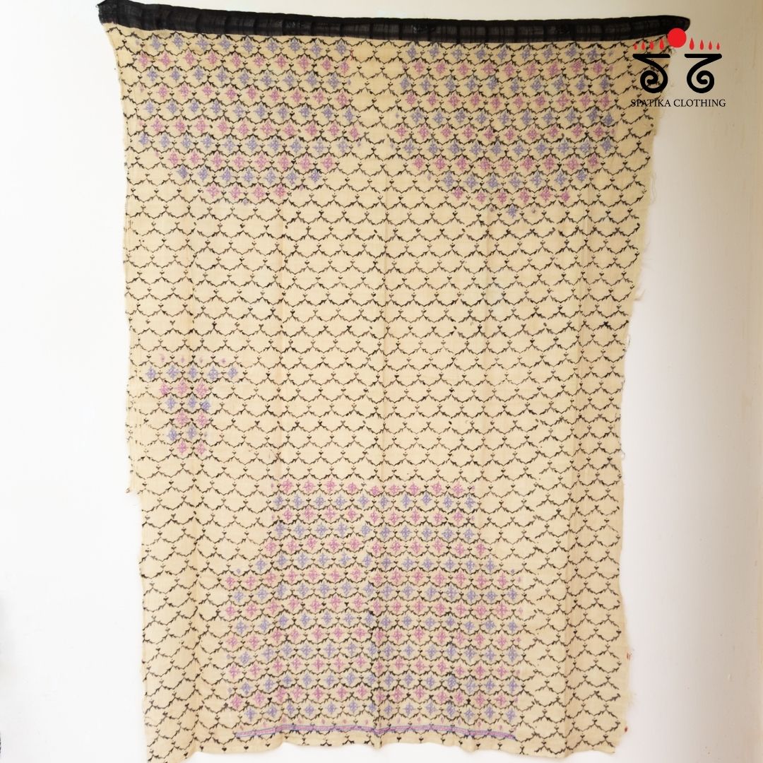 Banjara Handembroiderd Cotton Blouse Fabric