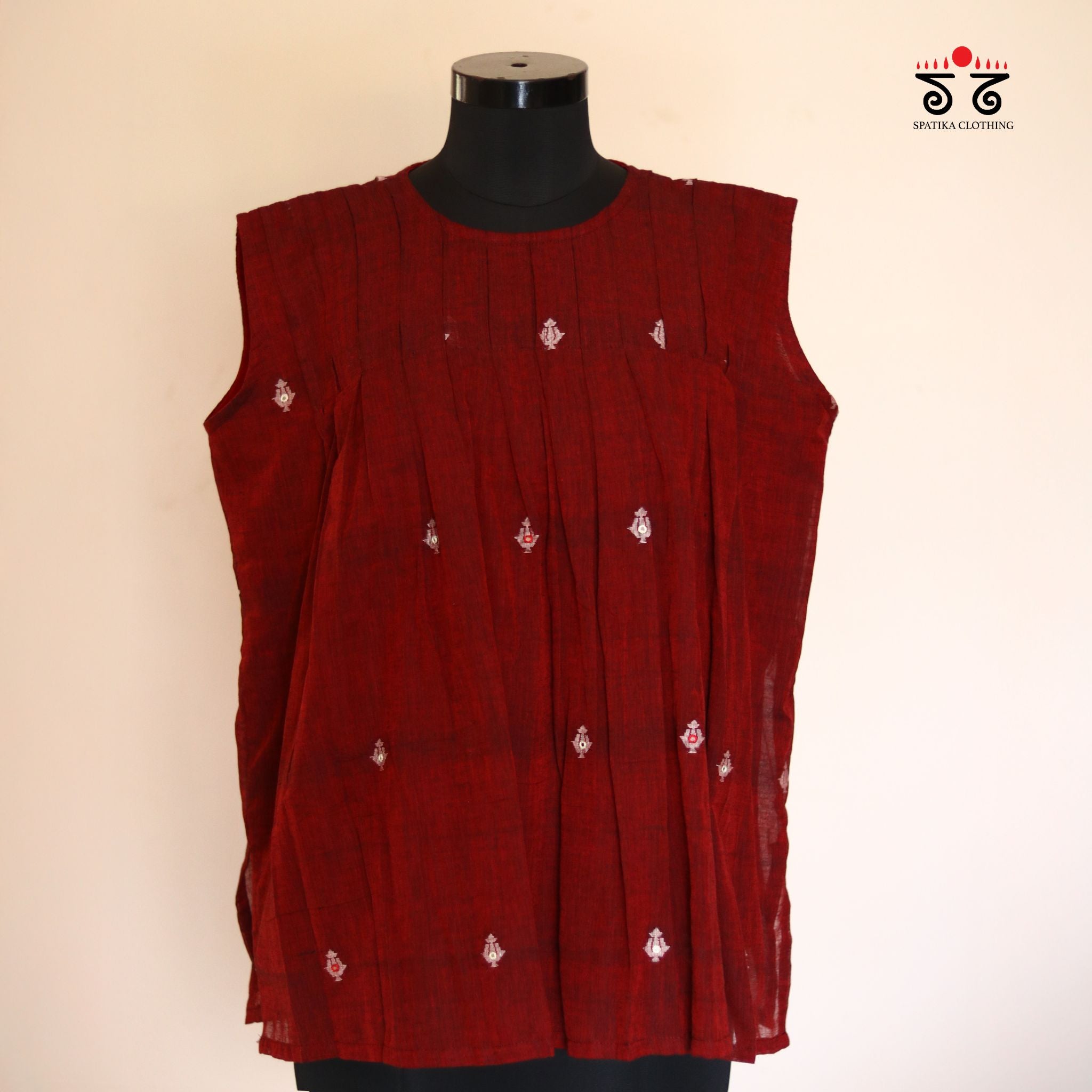 Jamdhani Handembroidered Top