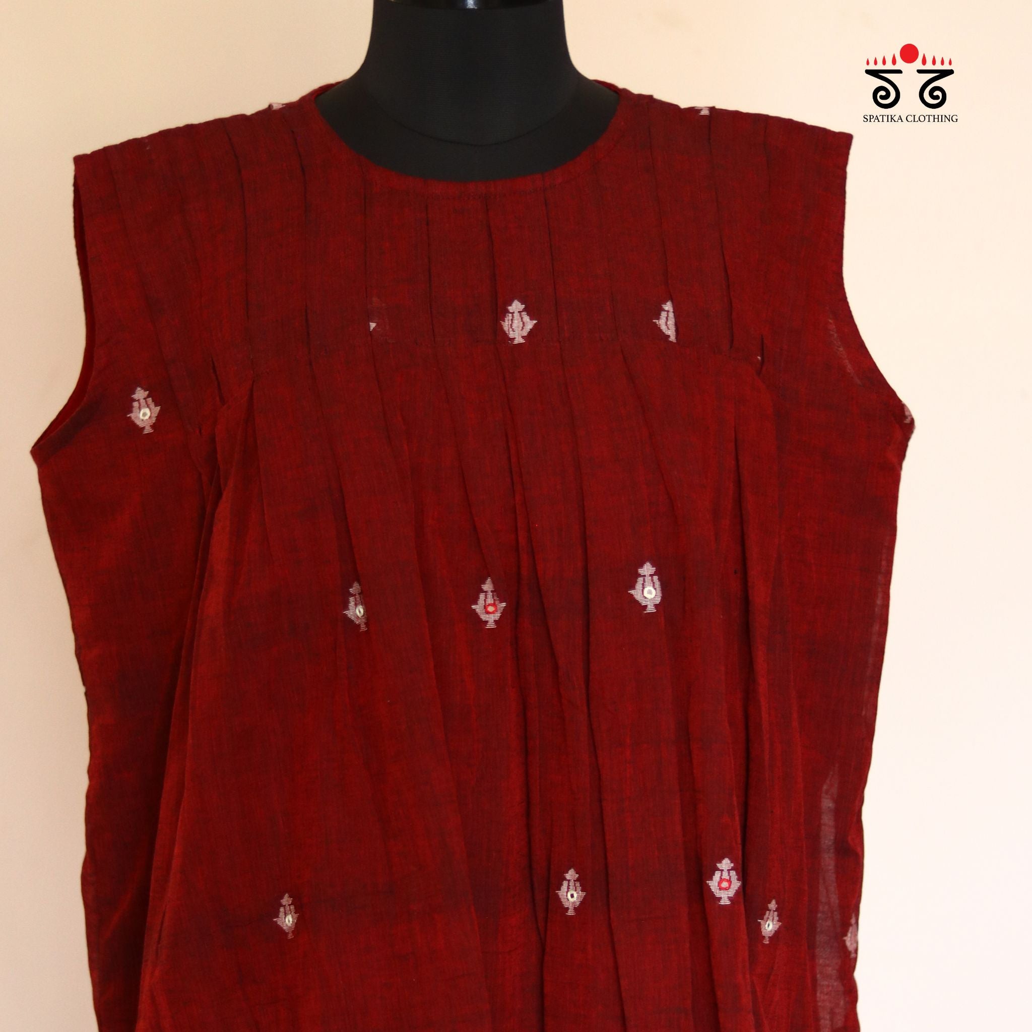 Jamdhani Handembroidered Top