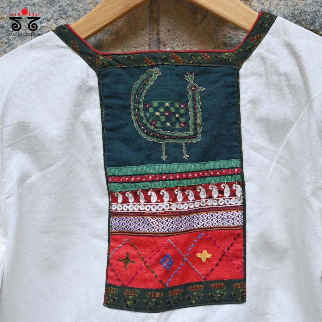 Morni Patchwork Blouse