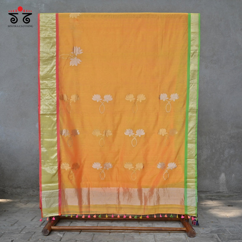 Chanderi Silk Cotton Saree