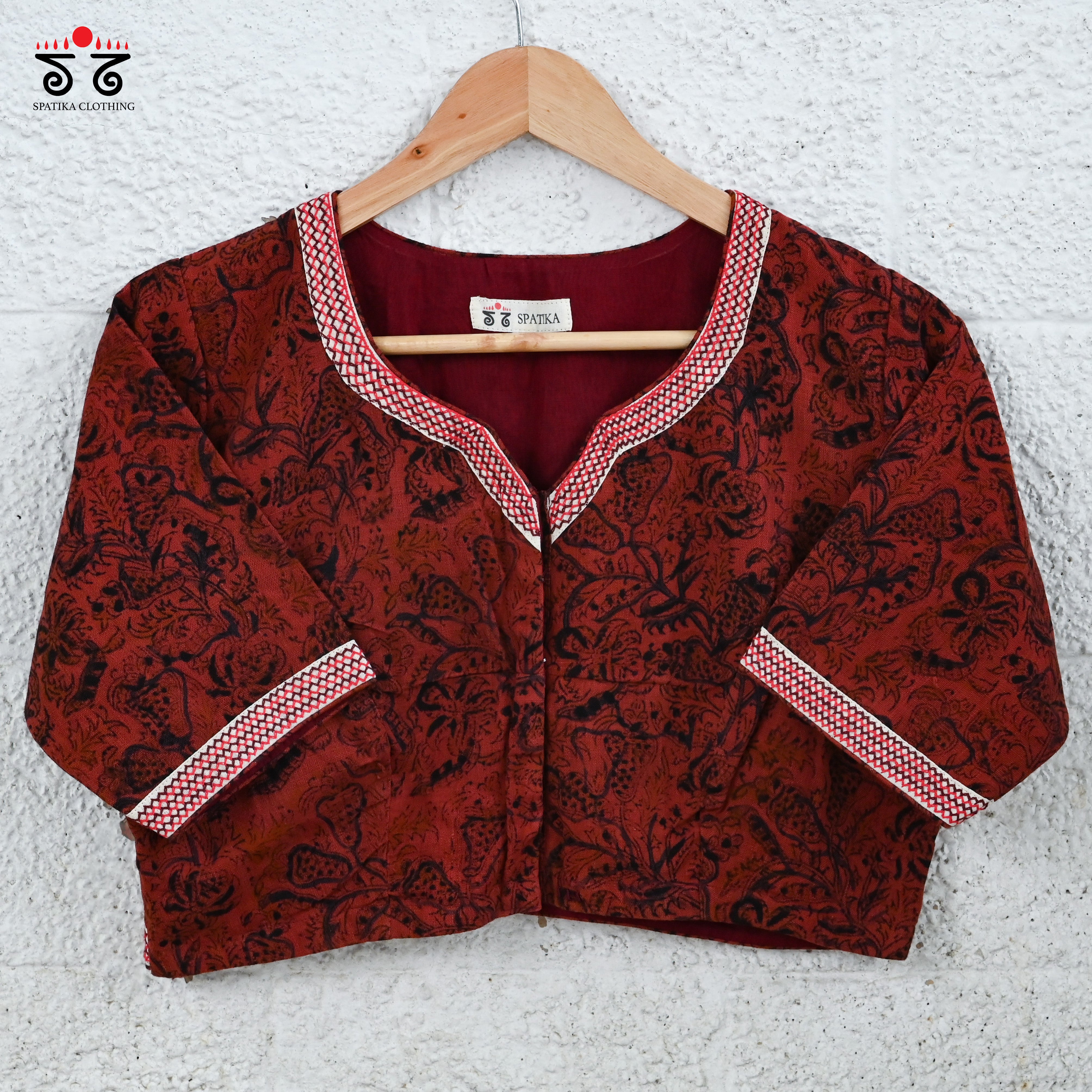 Kalamkari - BlockPrinted Blouse