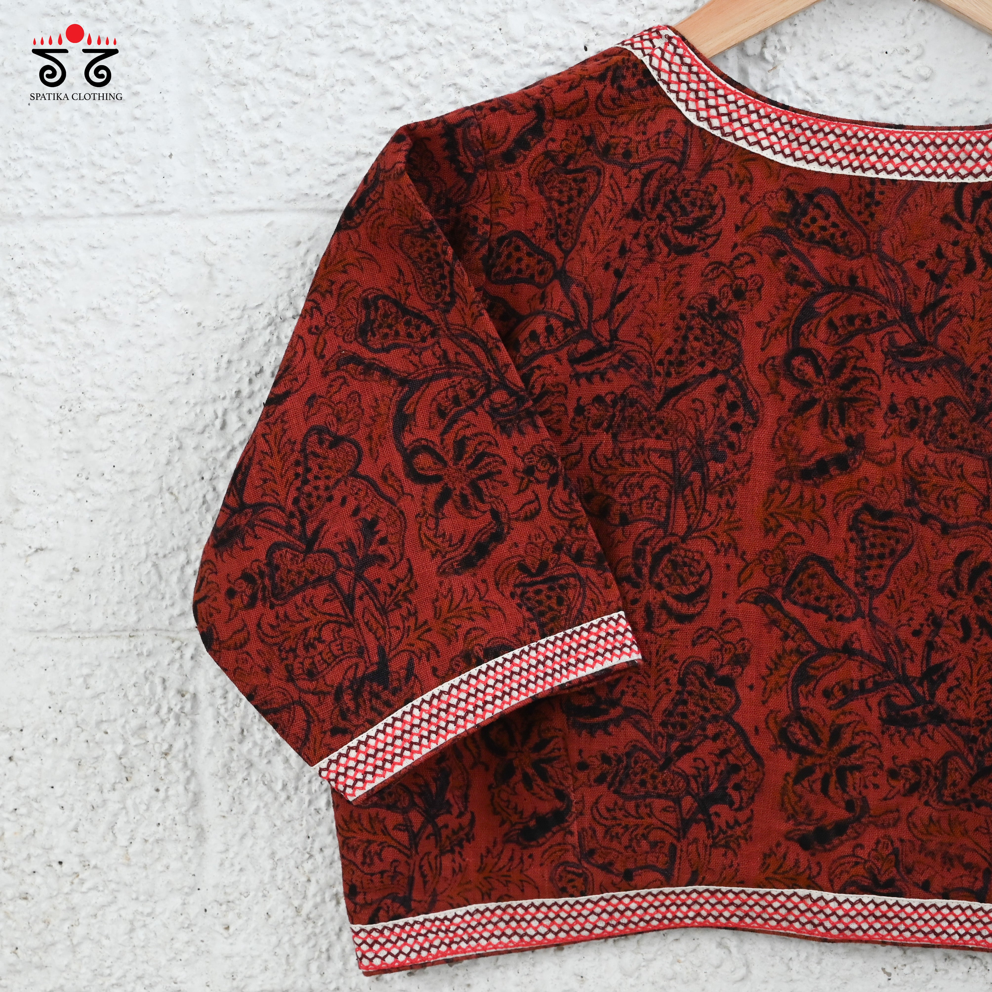 Kalamkari - BlockPrinted Blouse