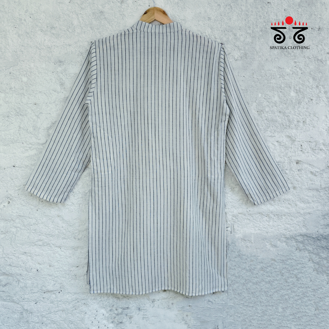Men's Handwoven Cotton Kurta