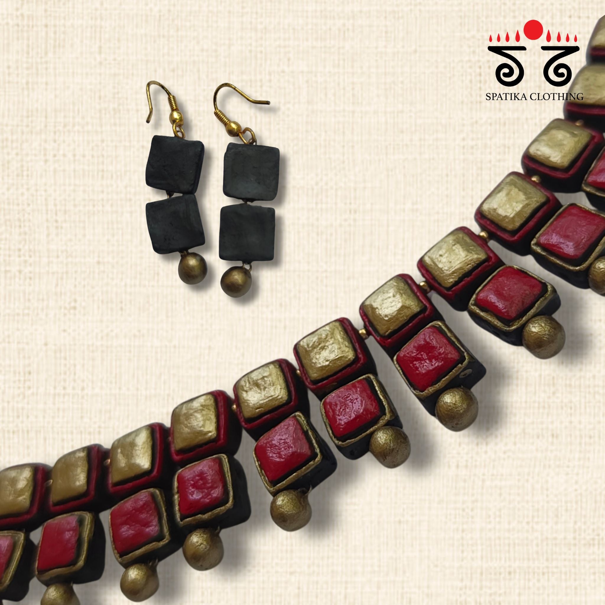 Terracotta Neck Set