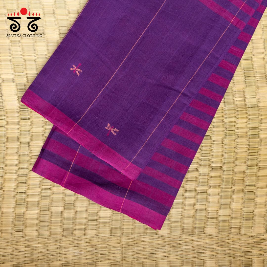 Jamdani Andhra Handwoven Cotton Saree