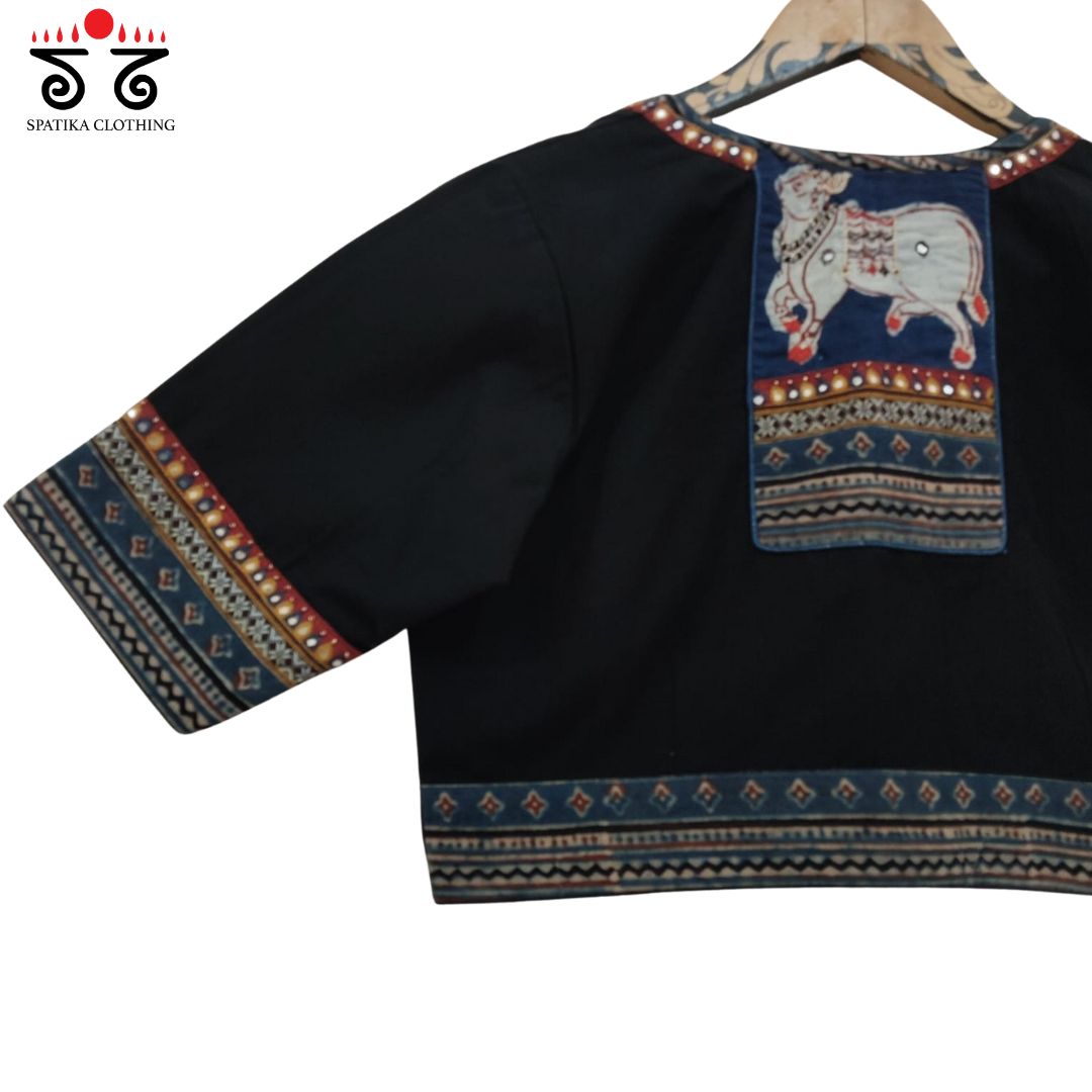The Pichwai Patchwork Blouse