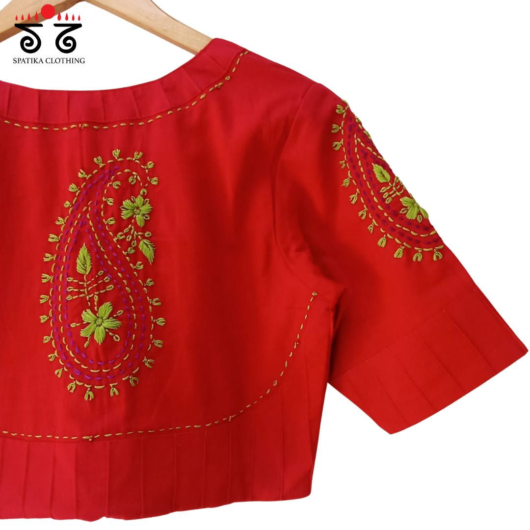 The Chikankari Blouse - New!