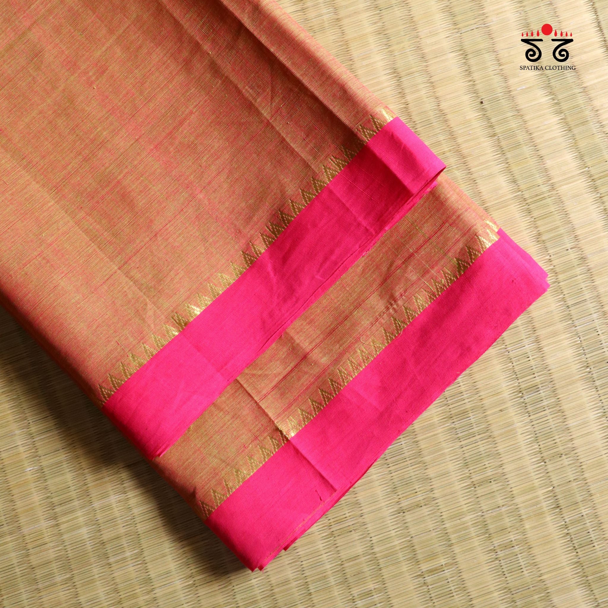 Andhra Handwoven Cotton Saree