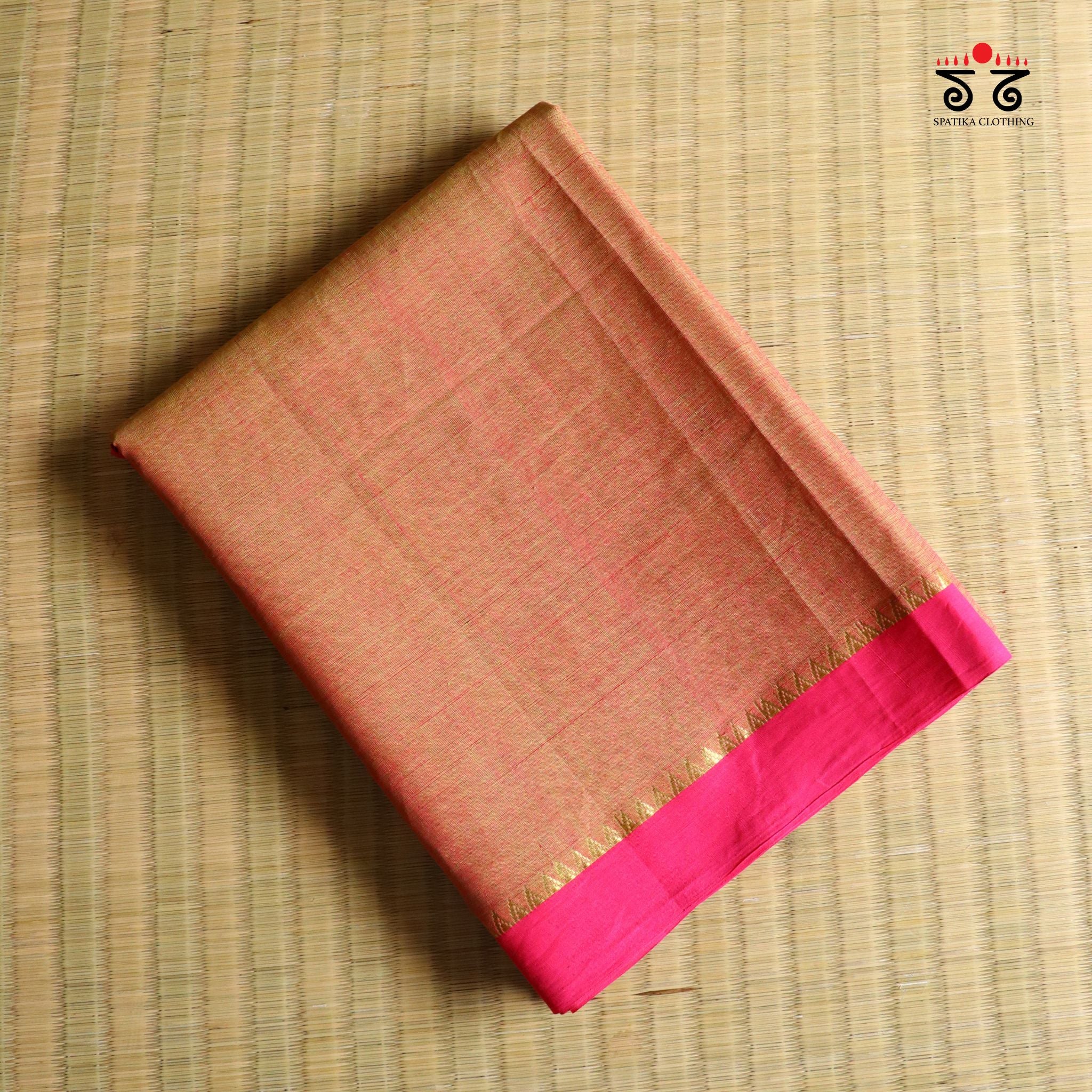 Andhra Handwoven Cotton Saree