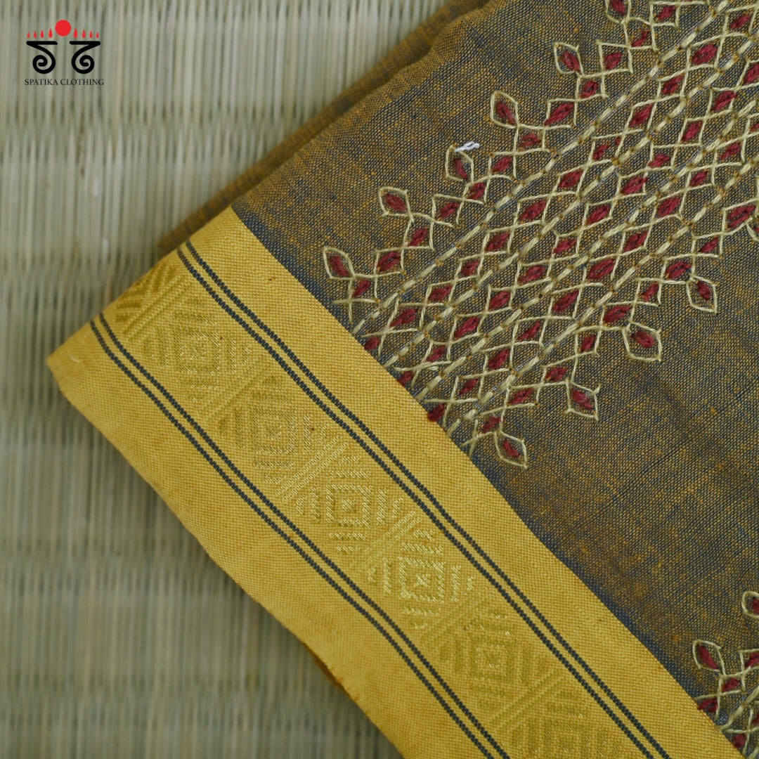 Mangalagiri - Banjara Hand Embroidered Blouse Fabric