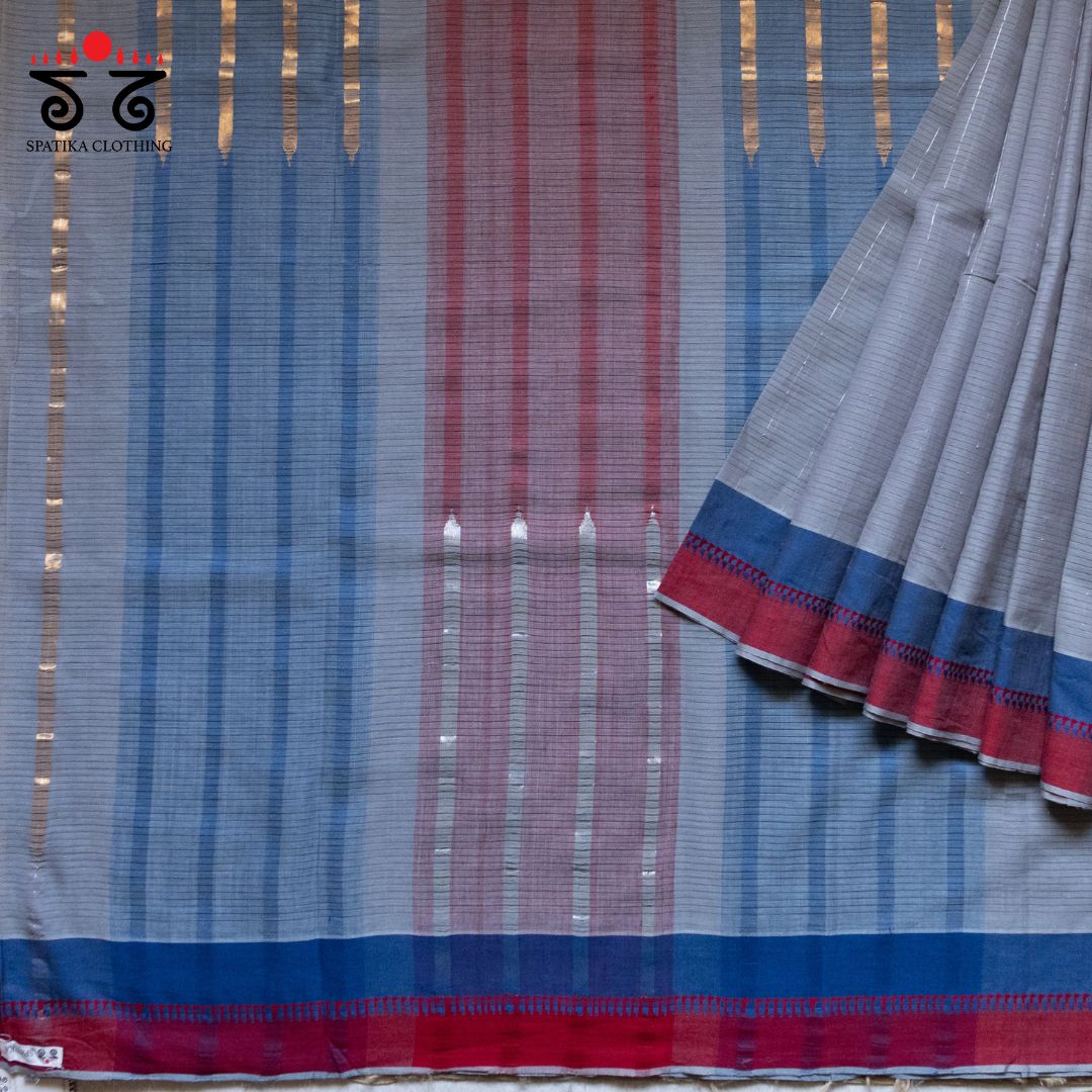 Andhra Handwoven Cotton Saree