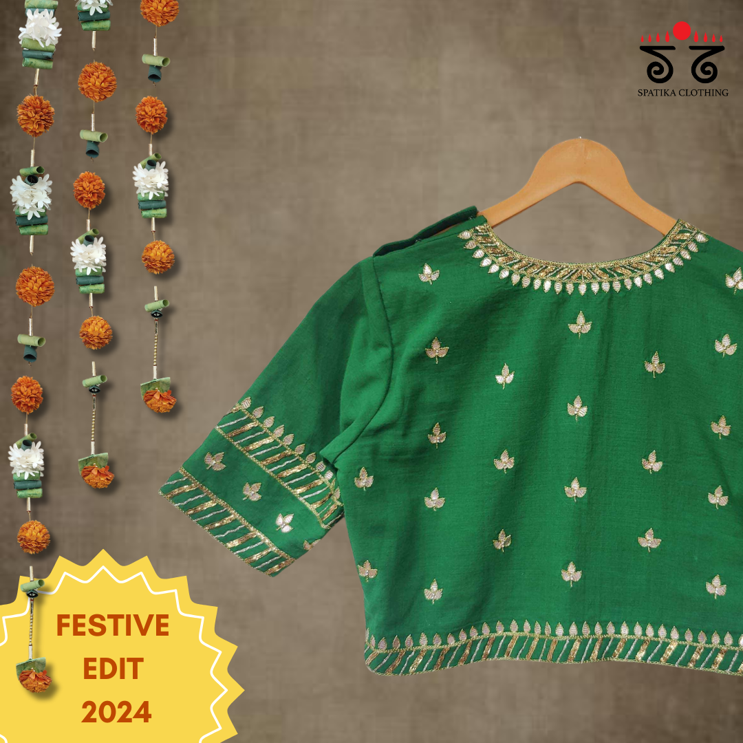 The Gota Blouse - Festive Edit