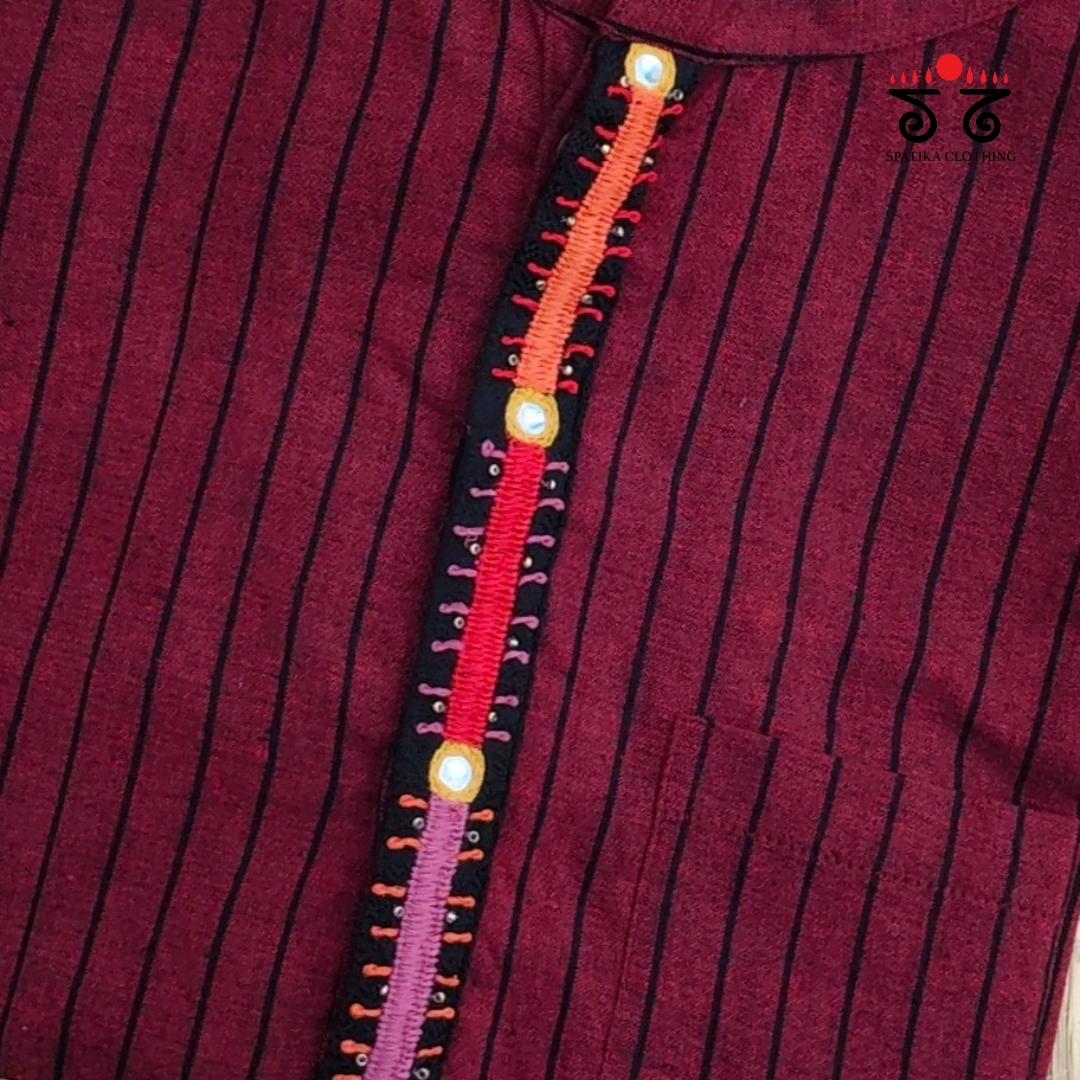 Men's Handwoven Cotton Kurta
