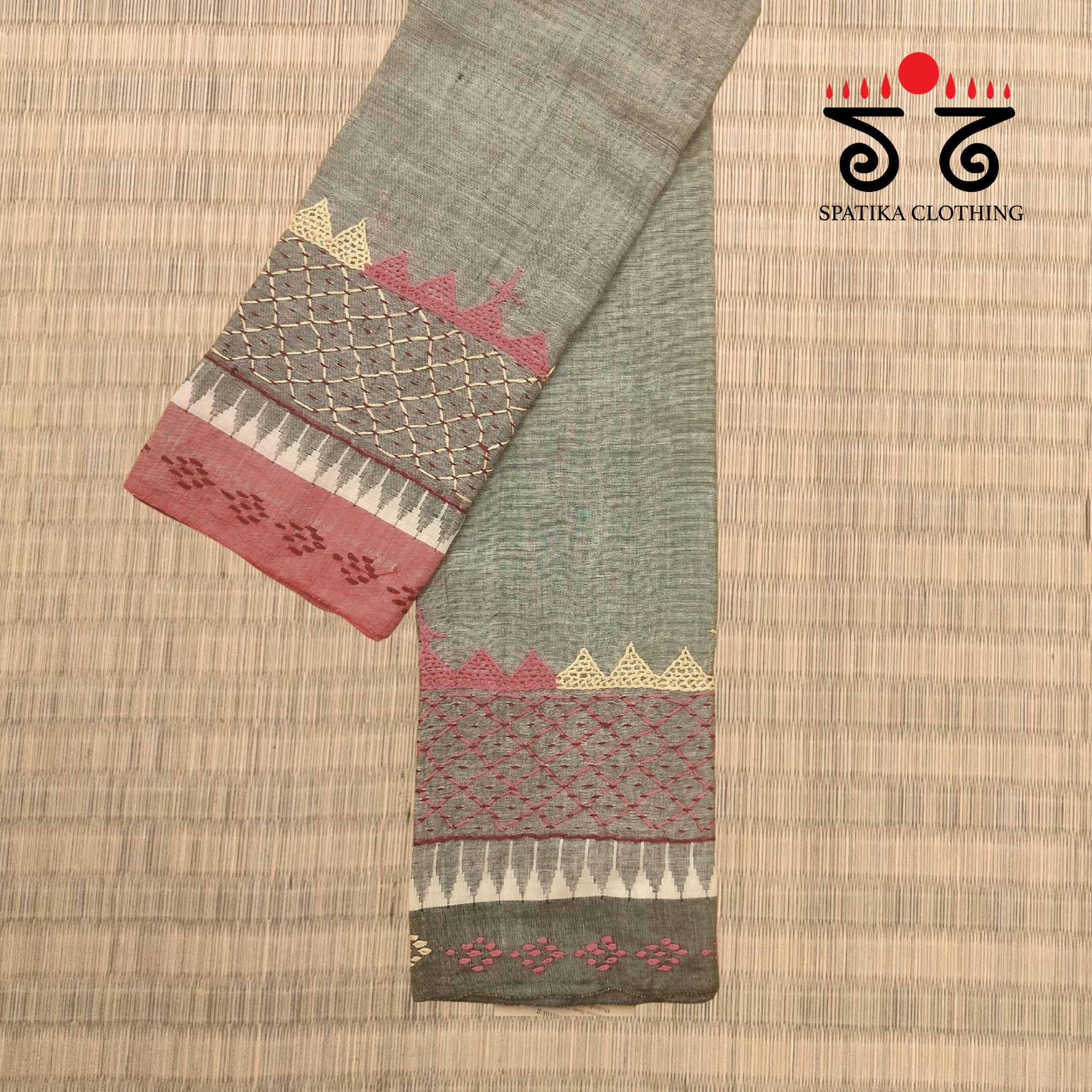 Lambani Hand-embroidered Blouse Fabric