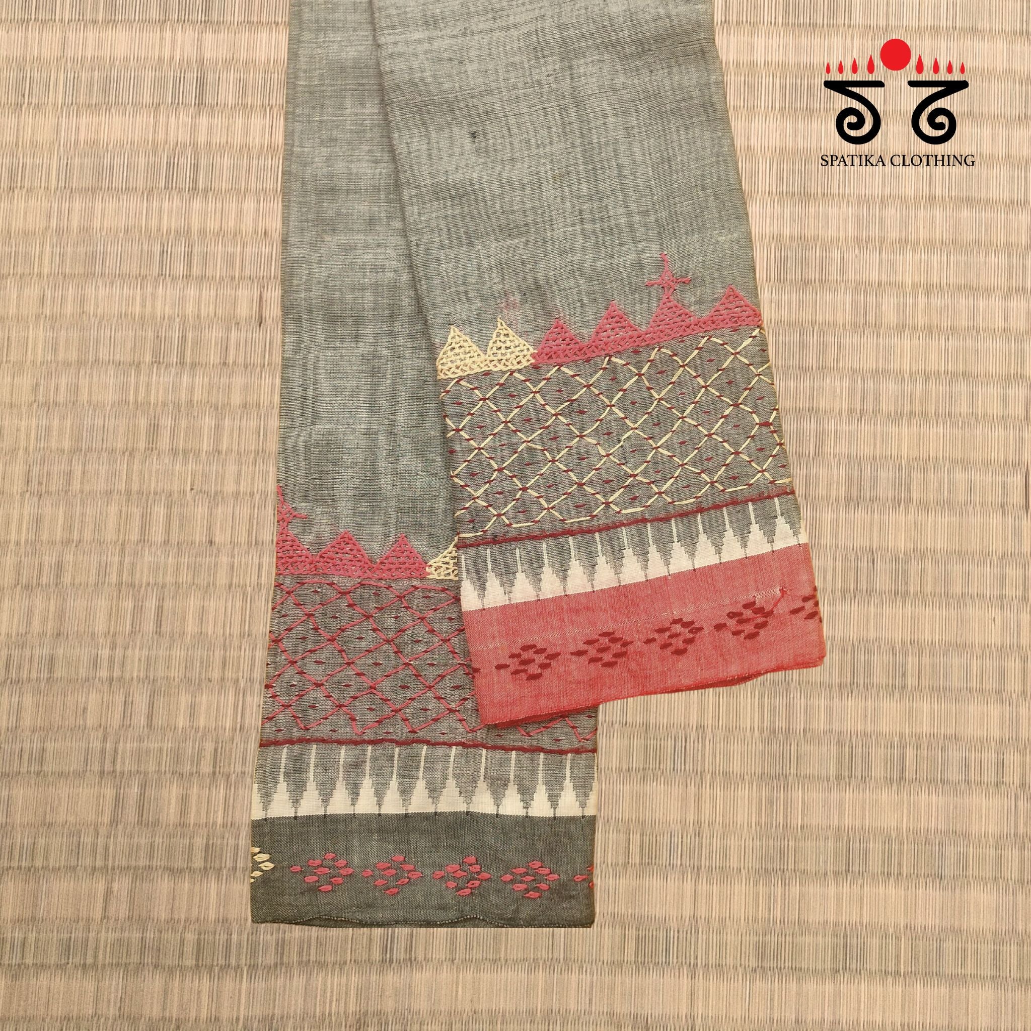 Lambani Hand-embroidered Blouse Fabric