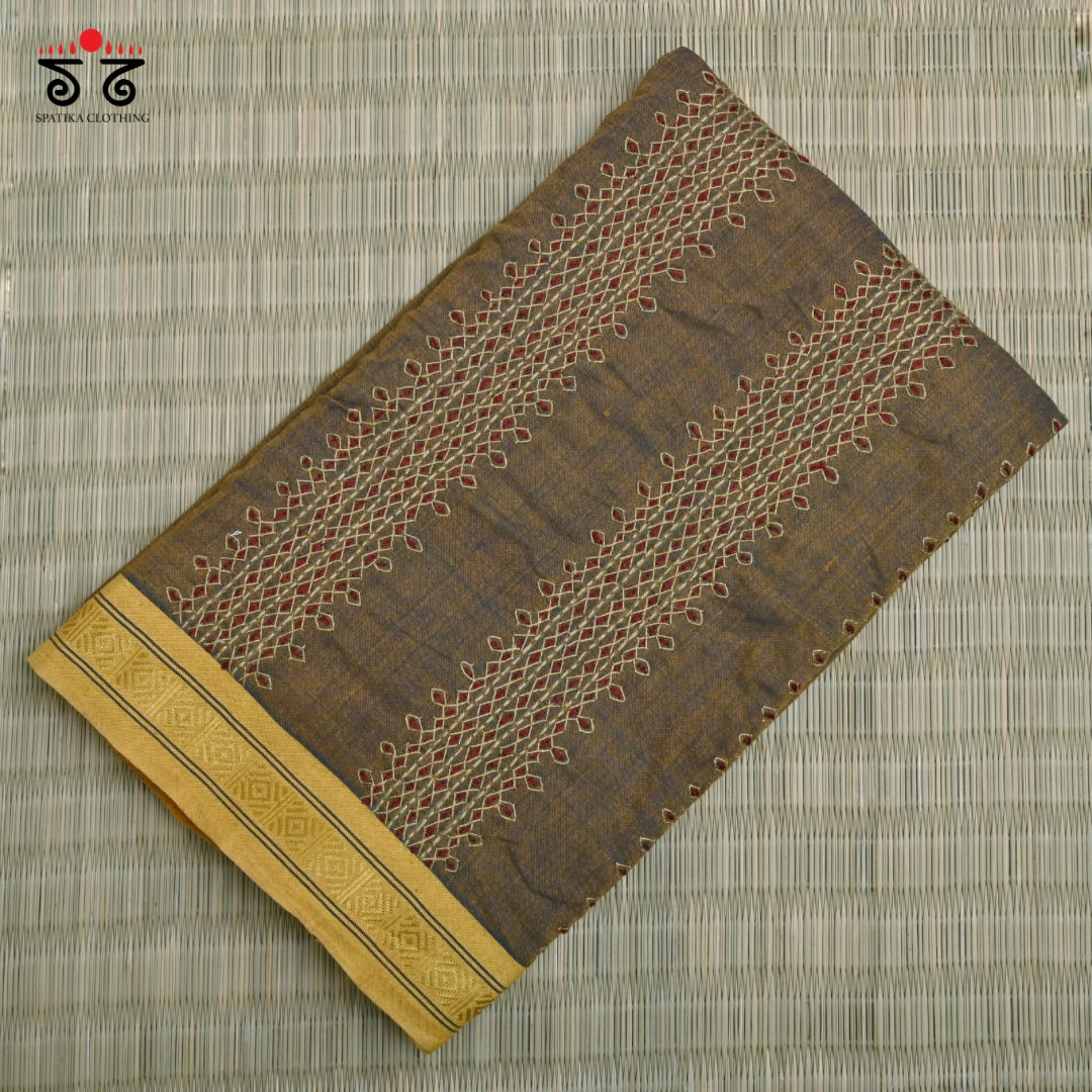 Mangalagiri - Banjara Hand Embroidered Blouse Fabric