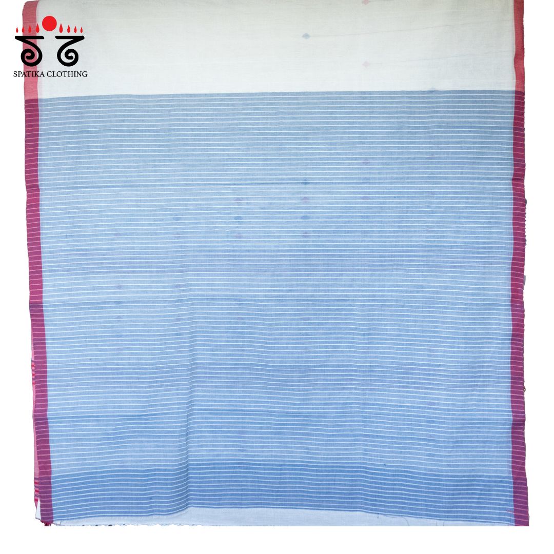 Jamdani Andhra Handwoven Cotton Saree