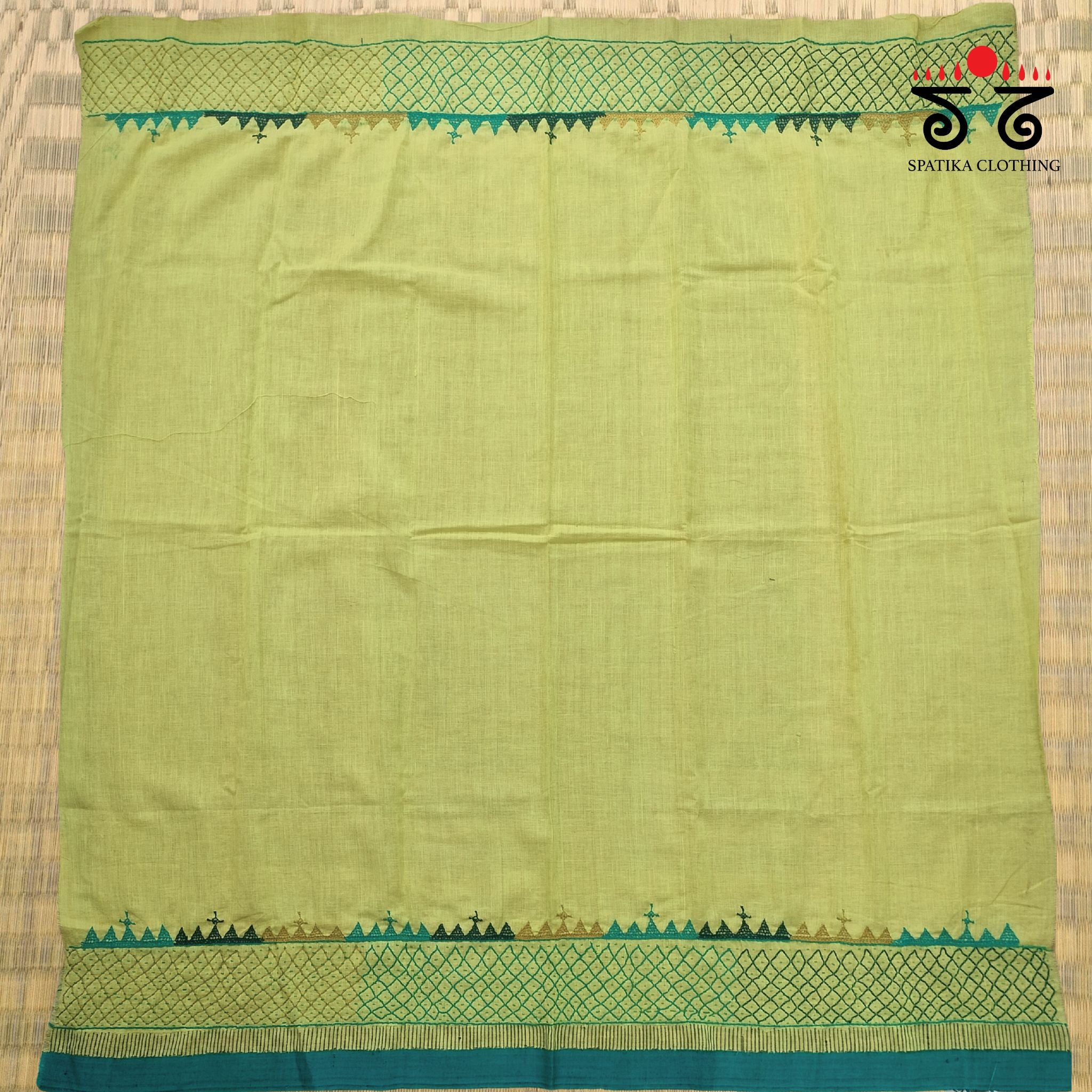 Lambani Hand-embroidered Blouse Fabric