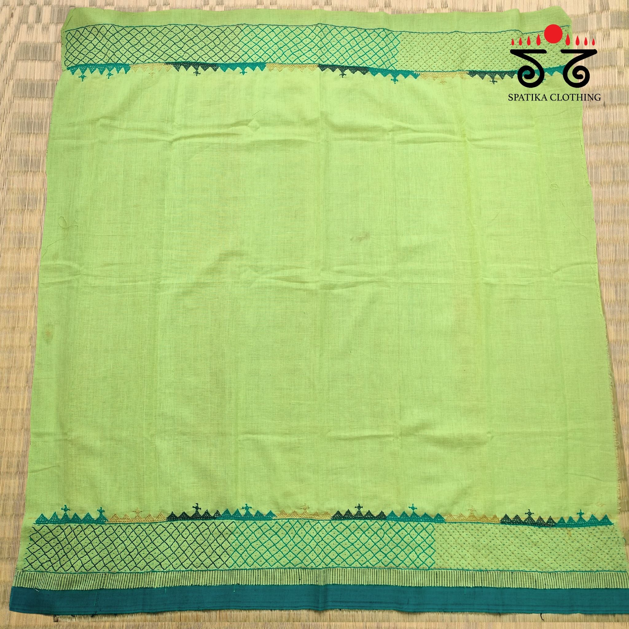 Lambani Hand-embroidered Blouse Fabric