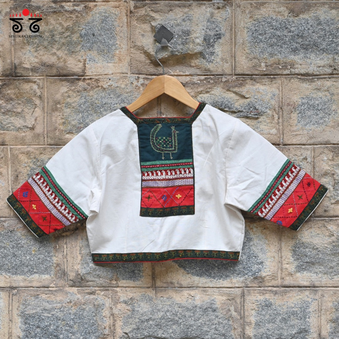Morni Patchwork Blouse