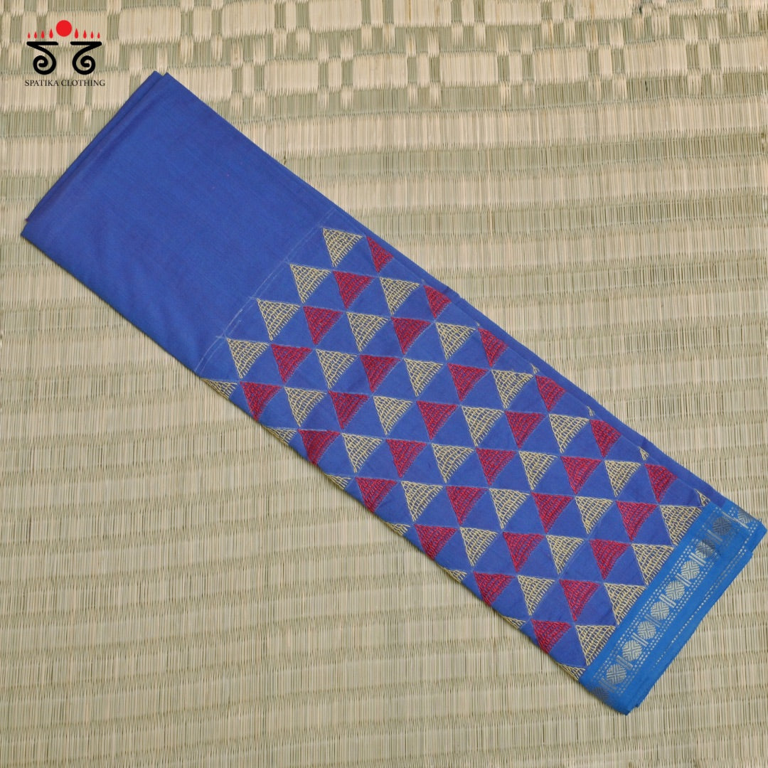 Mangalagiri - Banjara Hand Embroidered Blouse Fabric