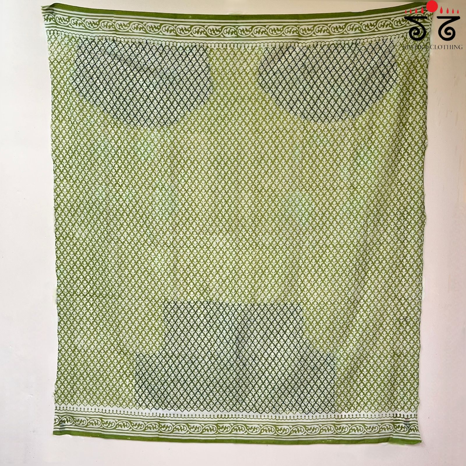 Hand Embroidered Blouse Fabric