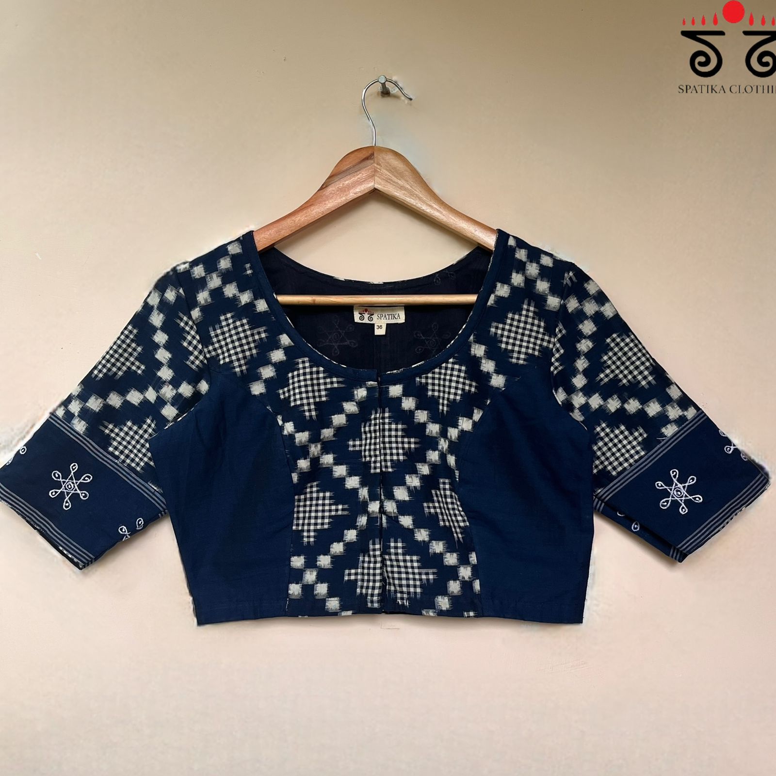 The Telia Rumal - Kolam Blouse