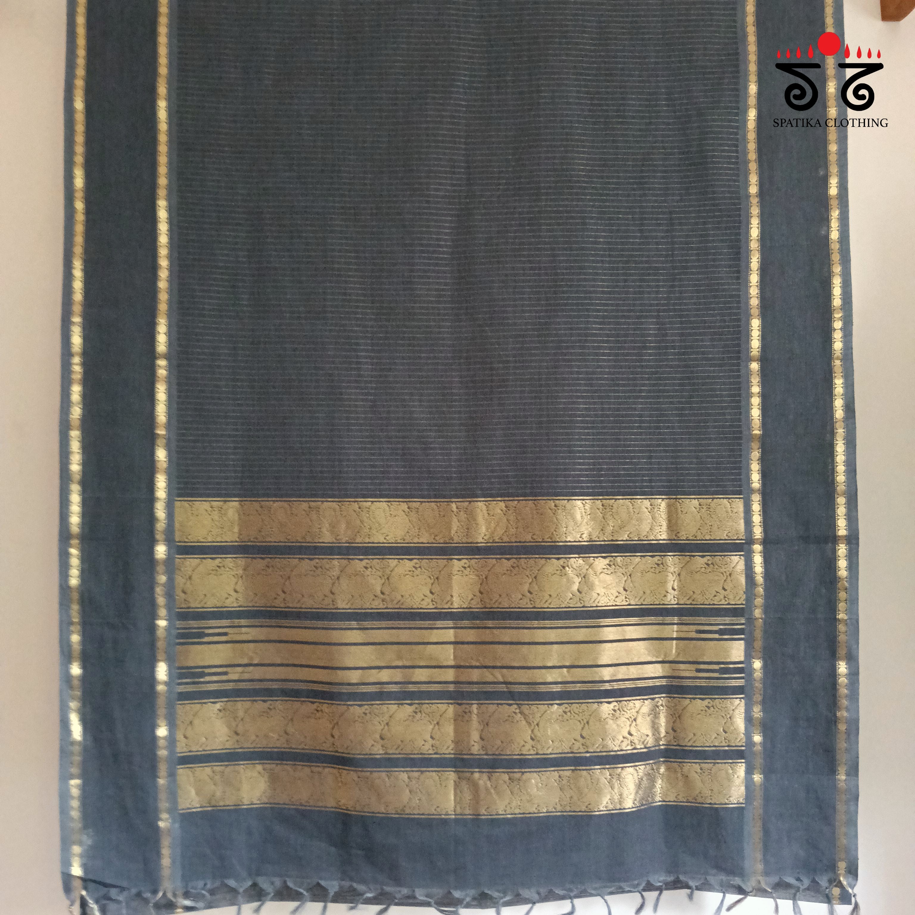 Vintage Festive Kanjivaram Saree in Cotton