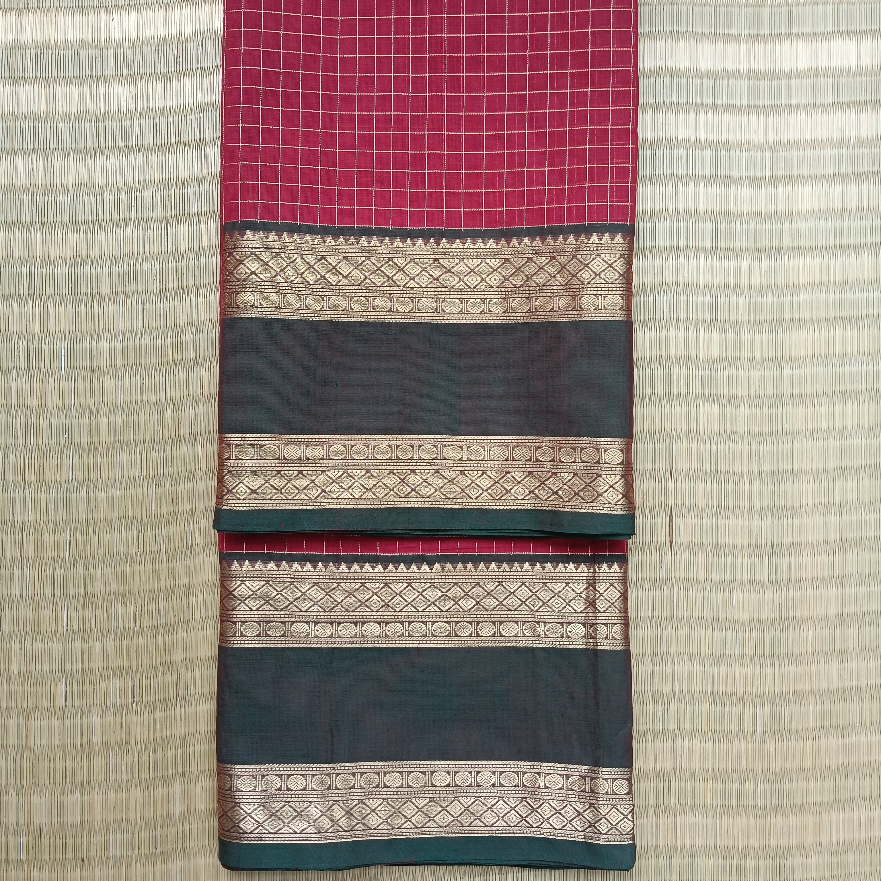 Vintage Kanjivaram Saree in Cotton
