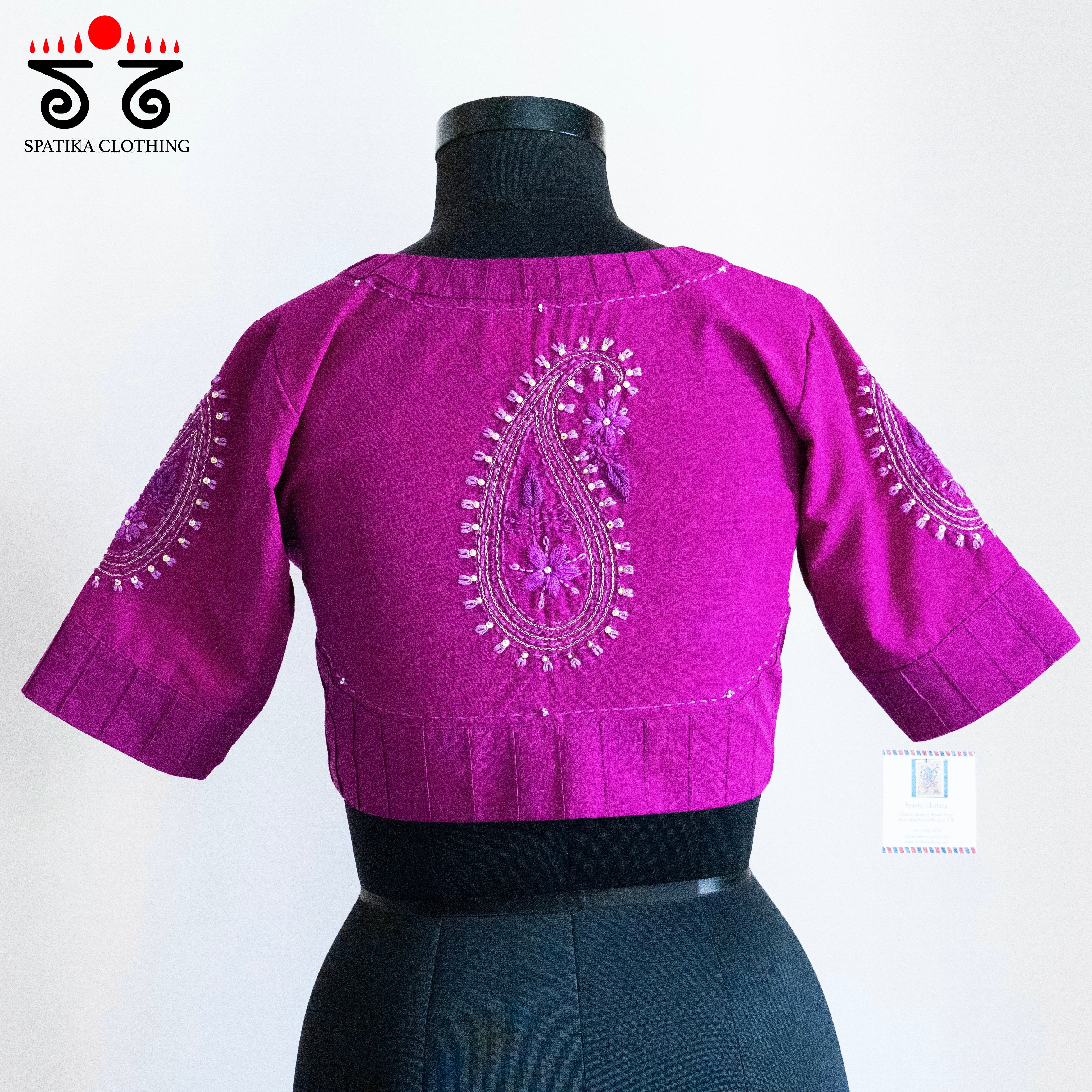 The Chikankari Blouse - New Version!