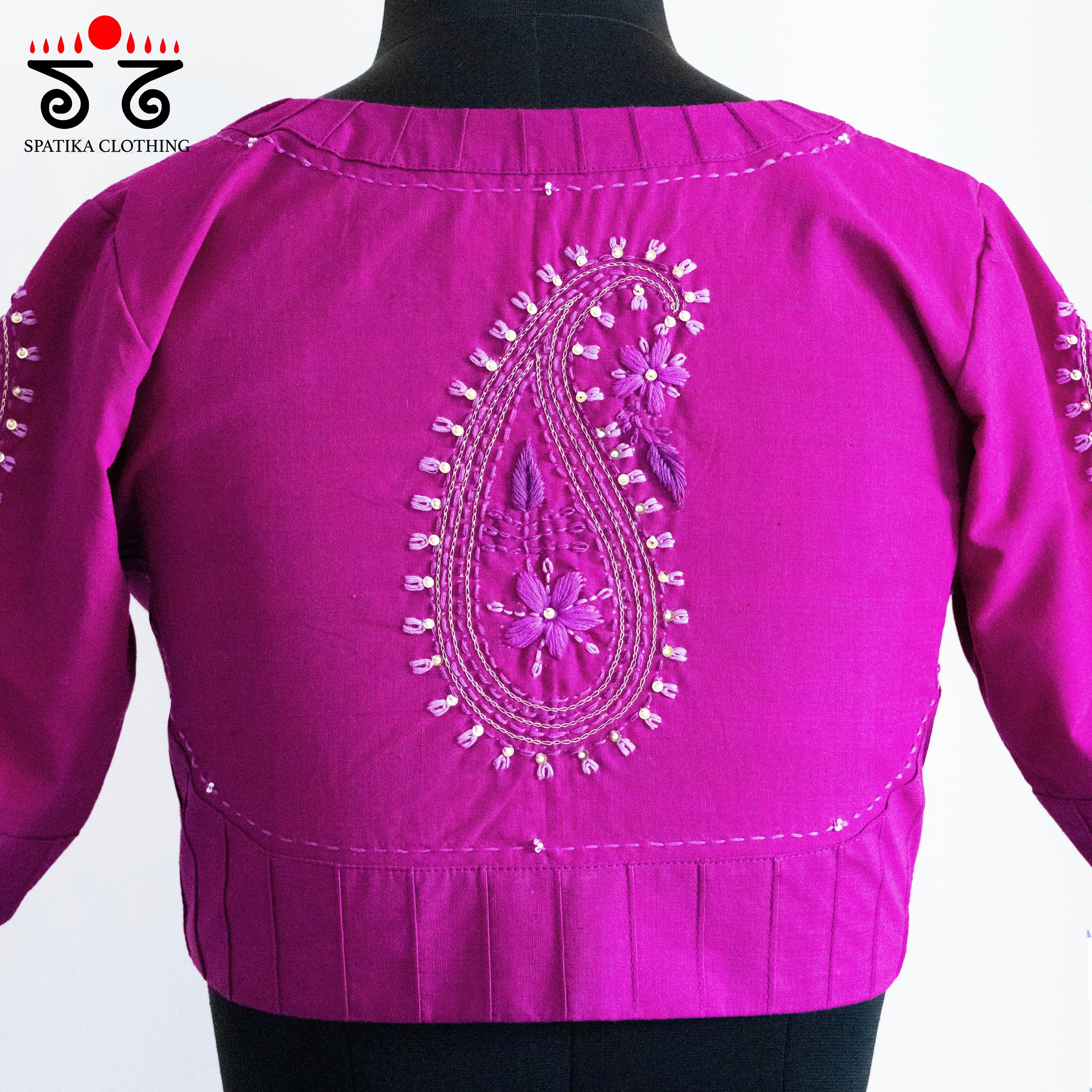 The Chikankari Blouse - New Version!