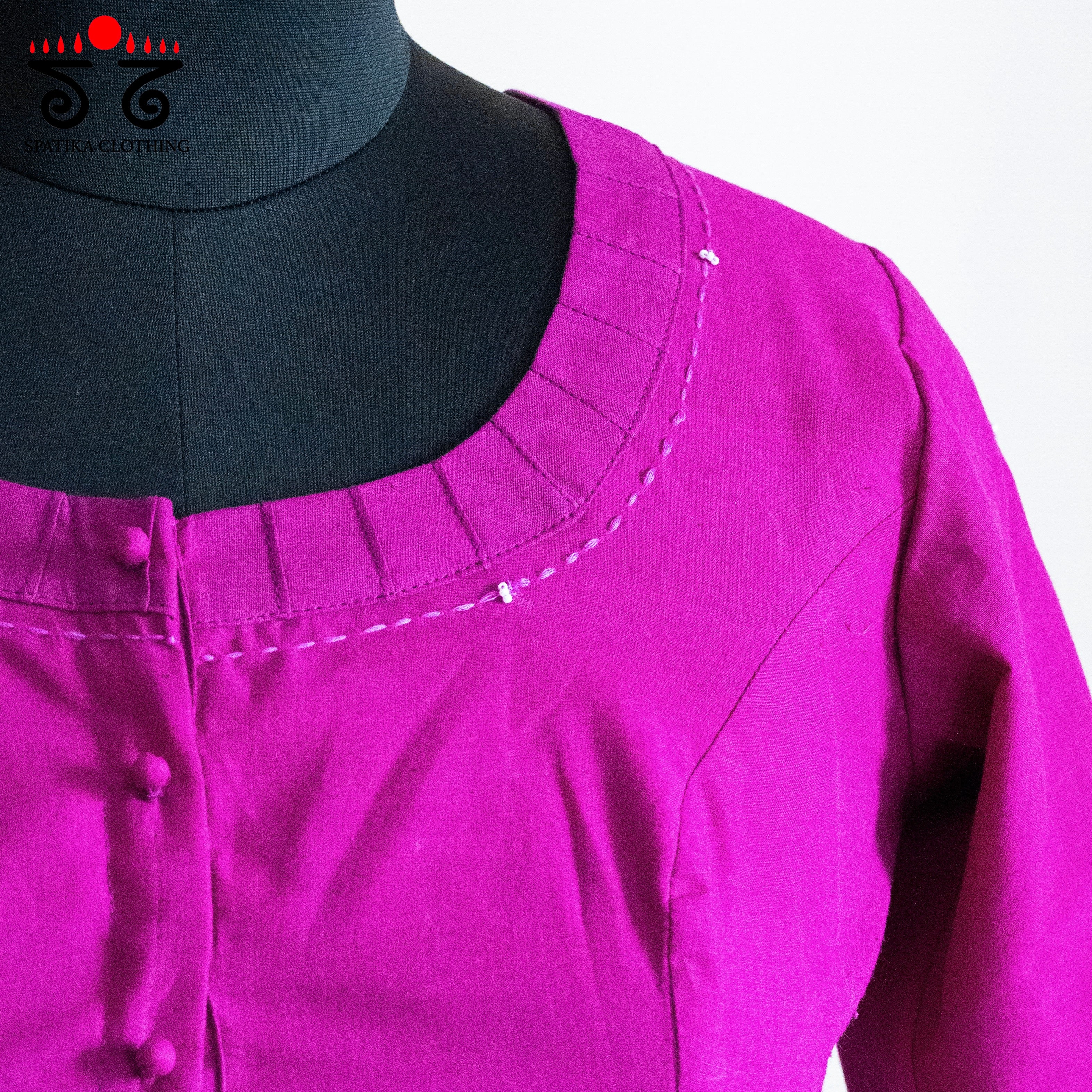 The Chikankari Blouse - New Version!