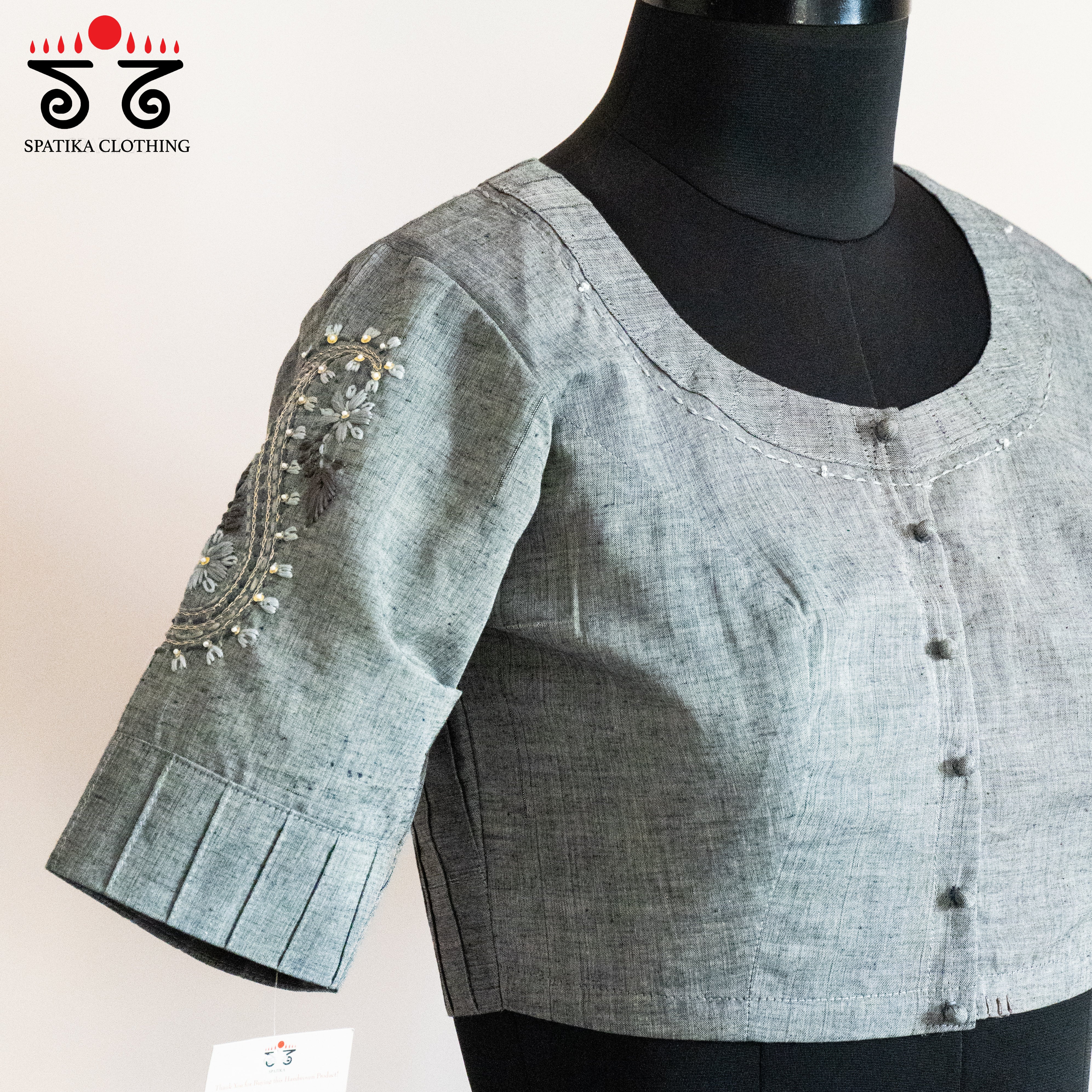 The Chikankari Blouse - New Version!