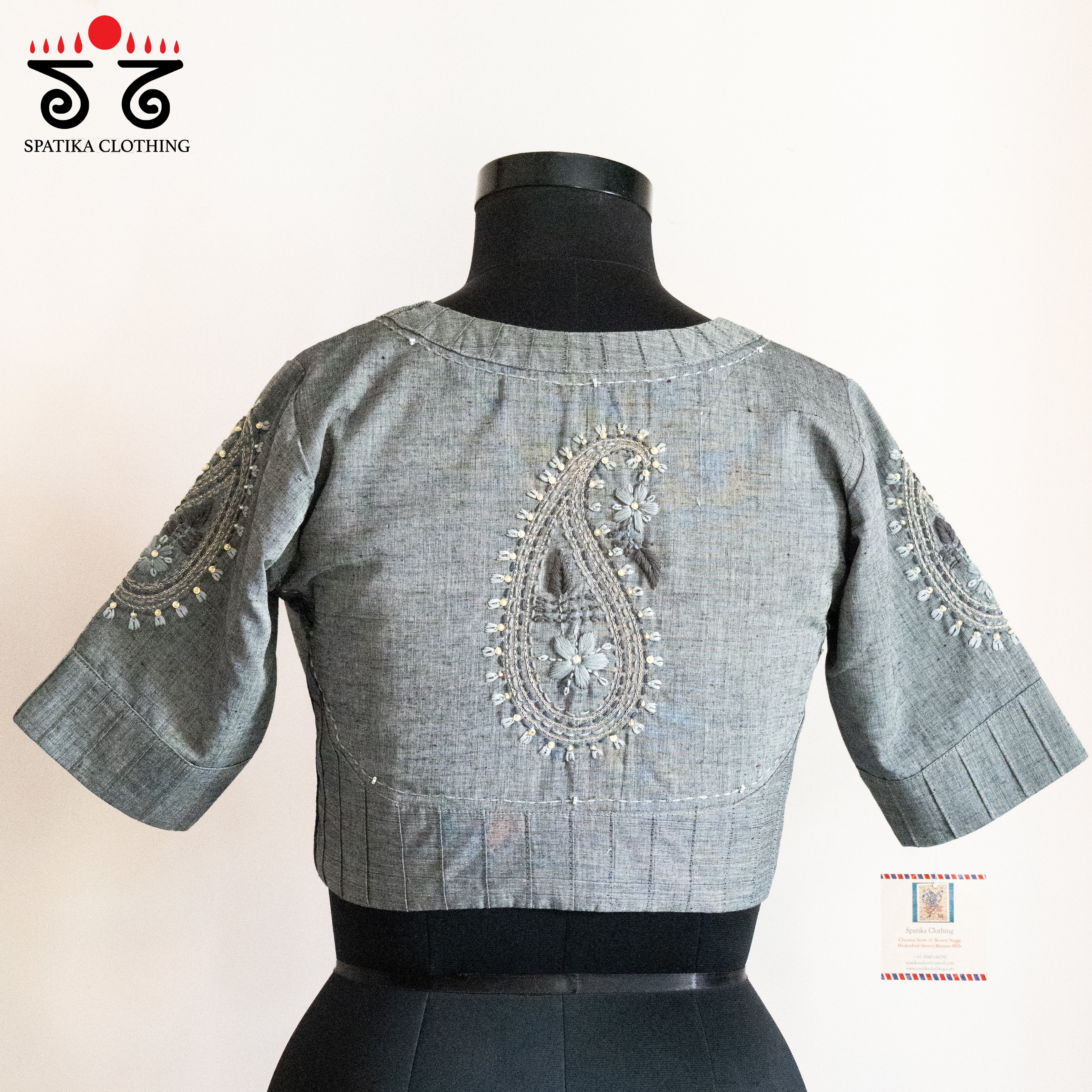 The Chikankari Blouse - New Version!