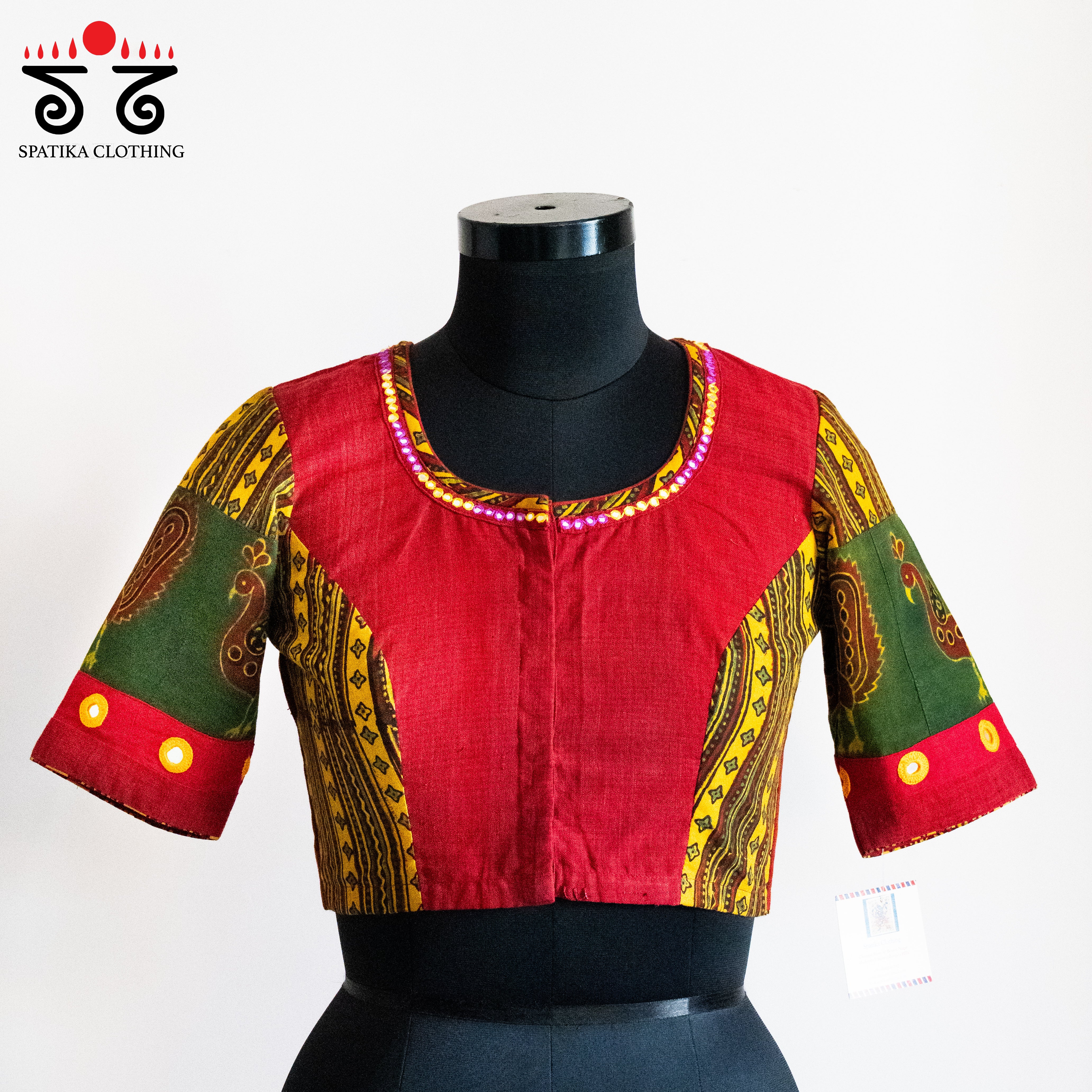 The Morni - Mirror work Blouse