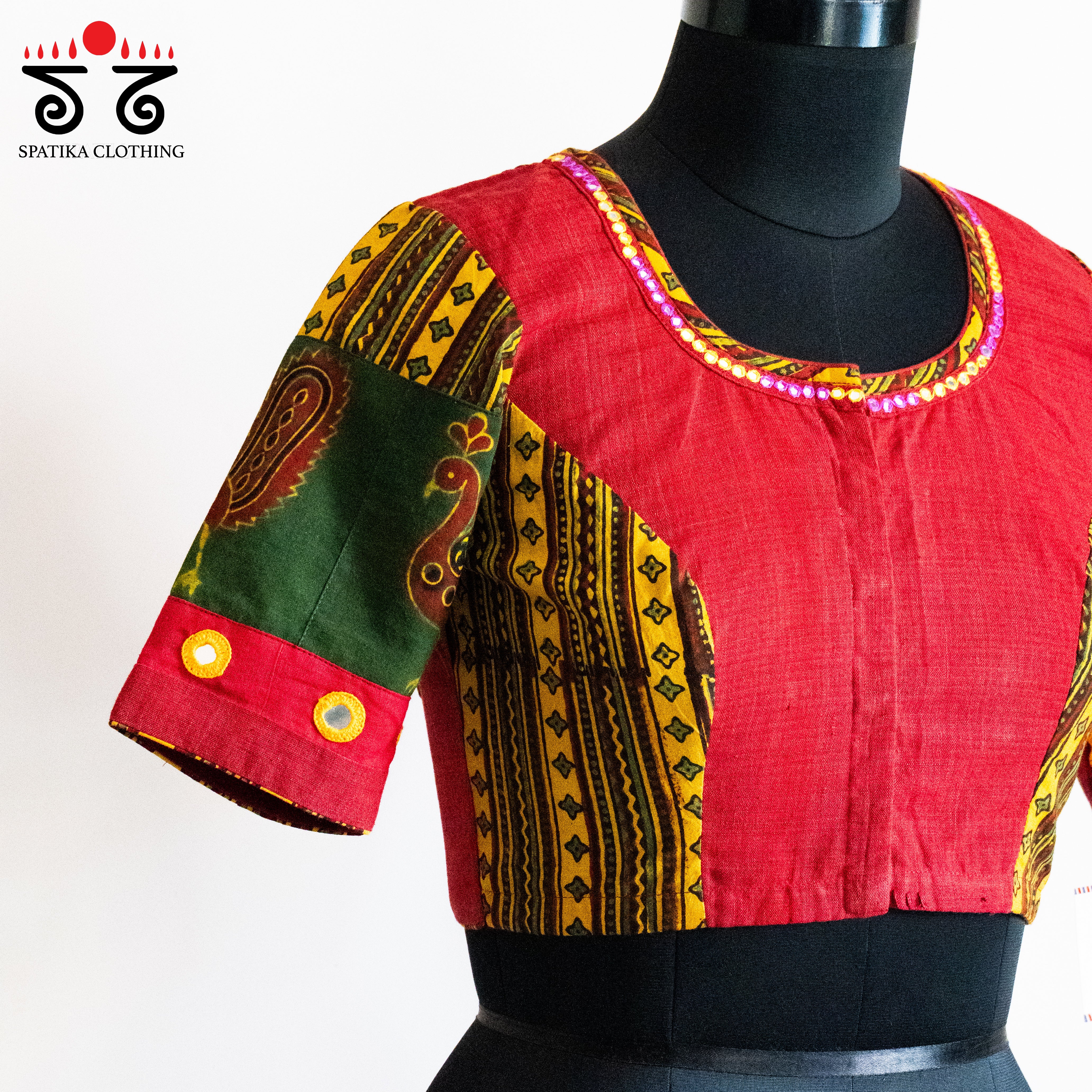 The Morni - Mirror work Blouse