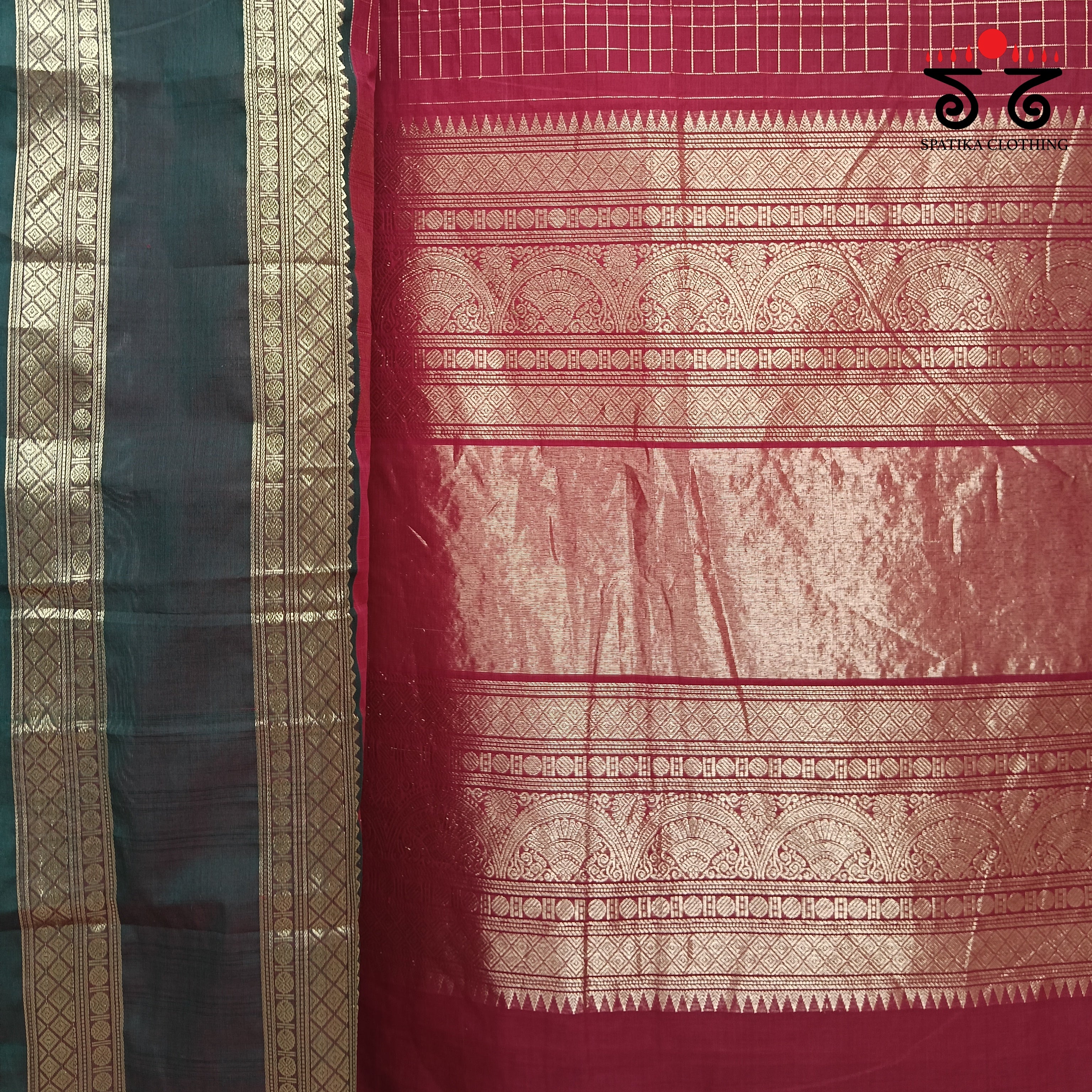 Vintage Kanjivaram Saree in Cotton