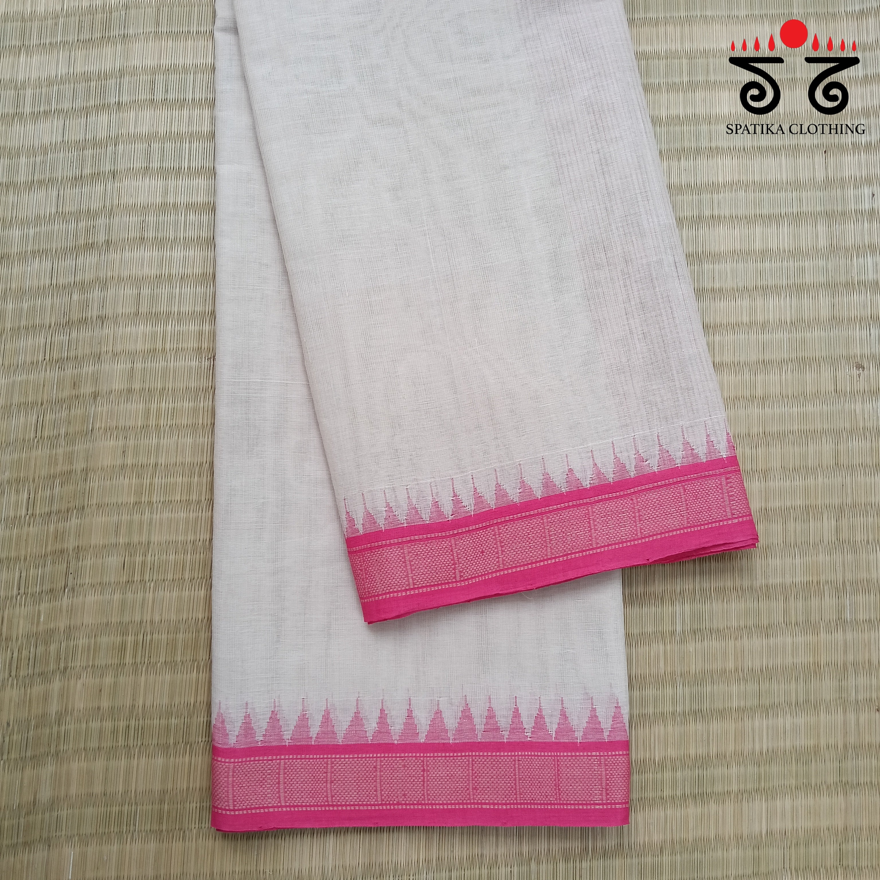 Ponduru Handspun Cotton Saree